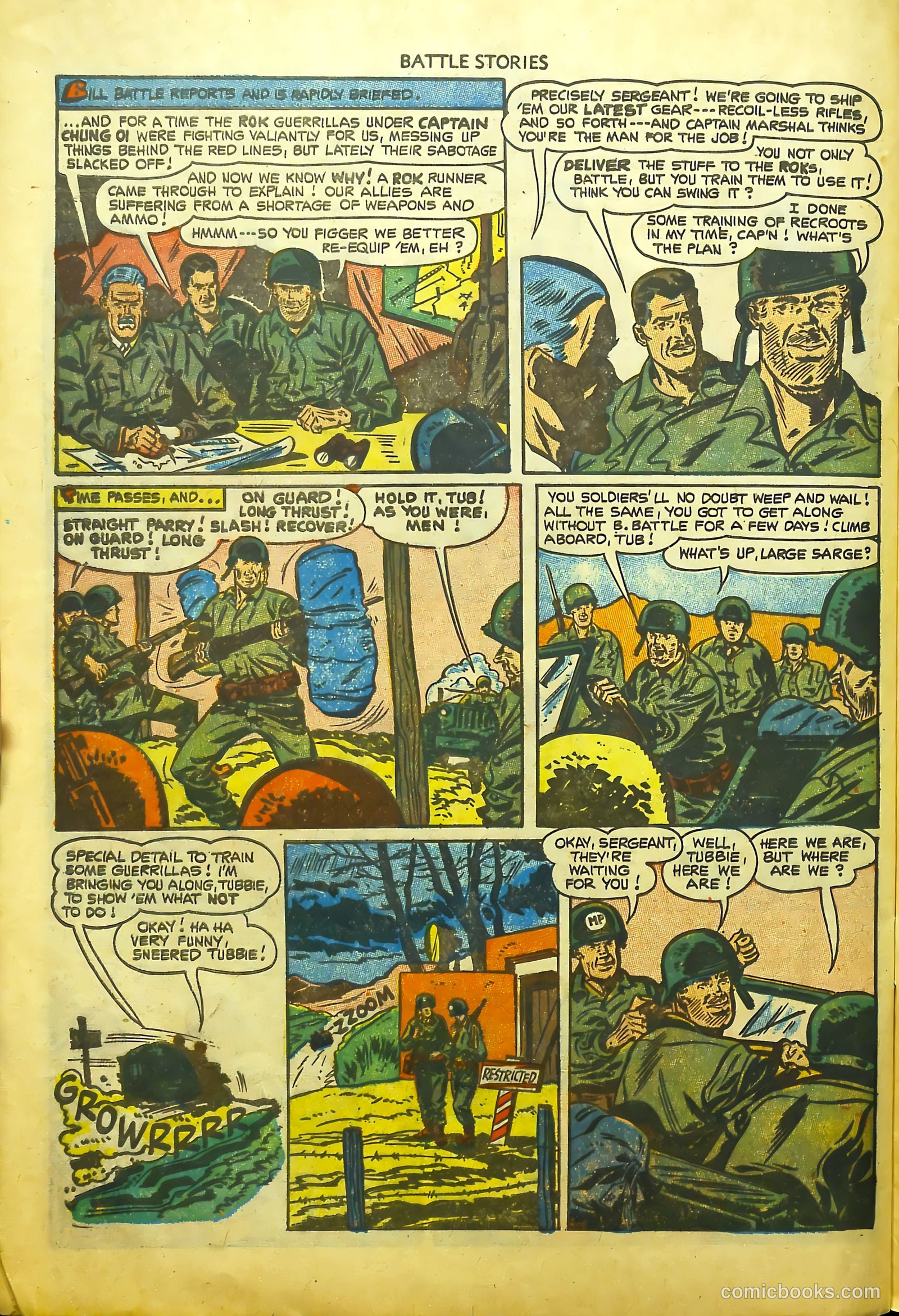 Battle Stories #11 (1953) — page 28 of 36