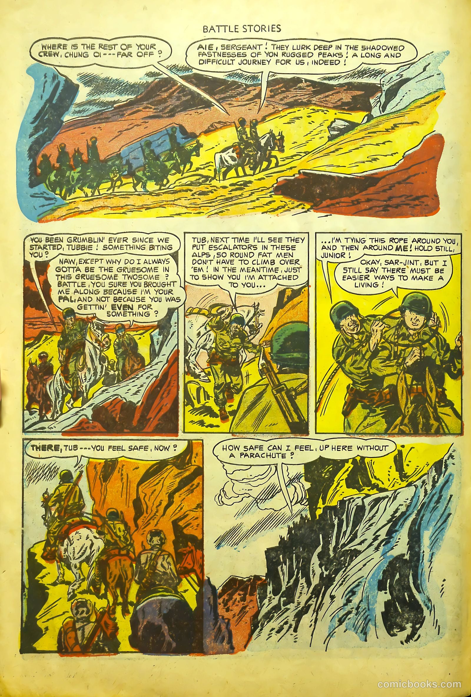 Battle Stories #11 (1953) — page 30 of 36