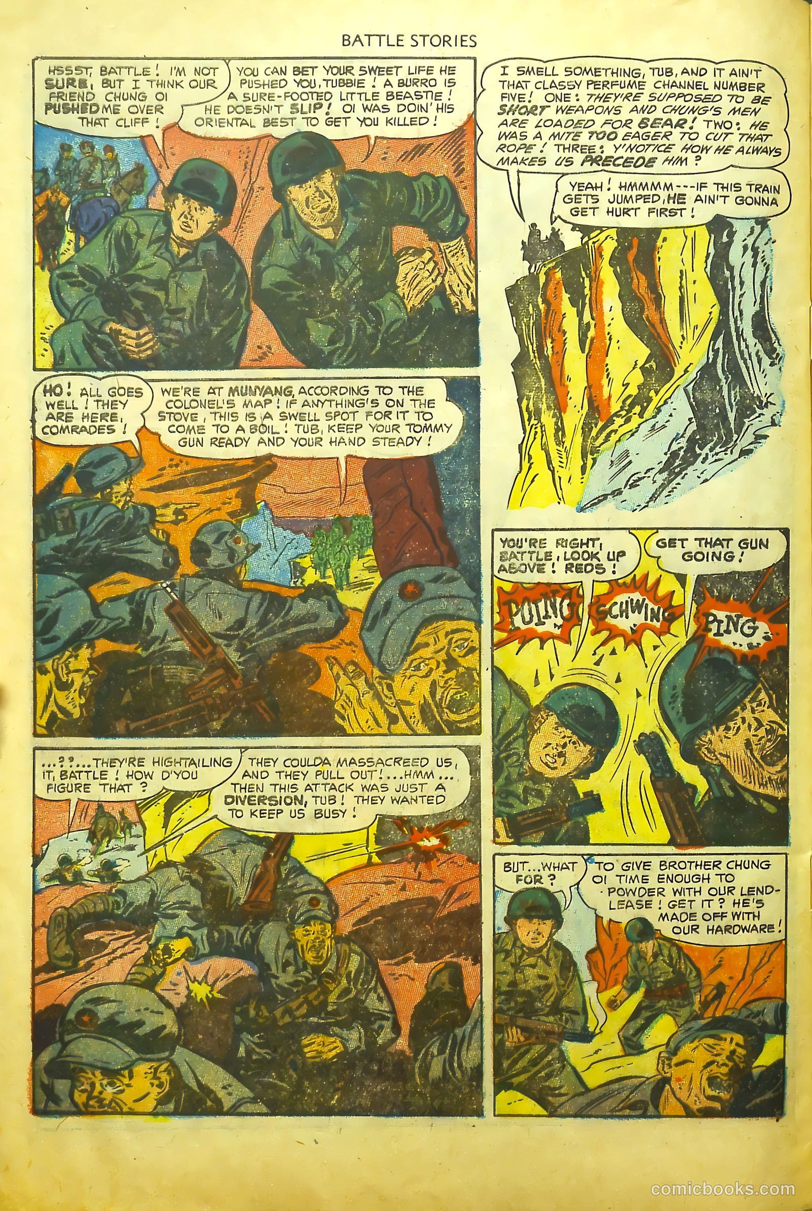 Battle Stories #11 (1953) — page 32 of 36