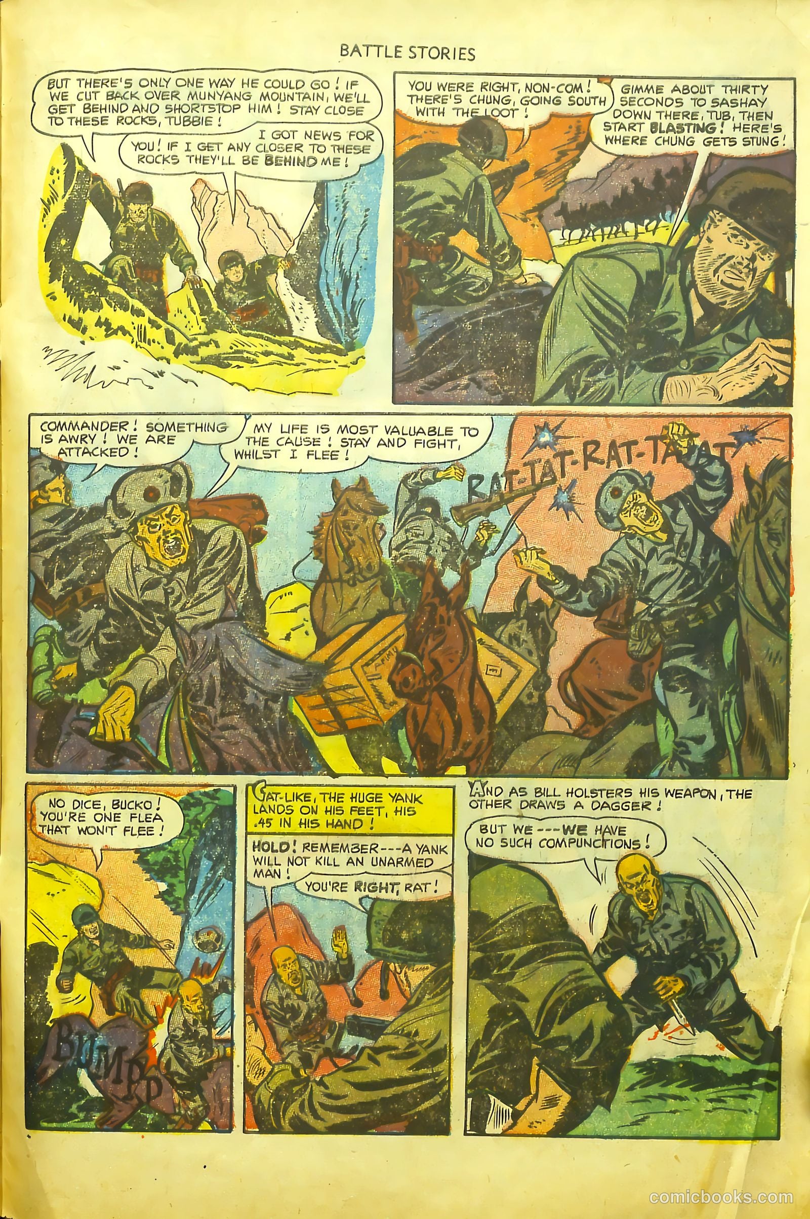 Battle Stories #11 (1953) — page 33 of 36