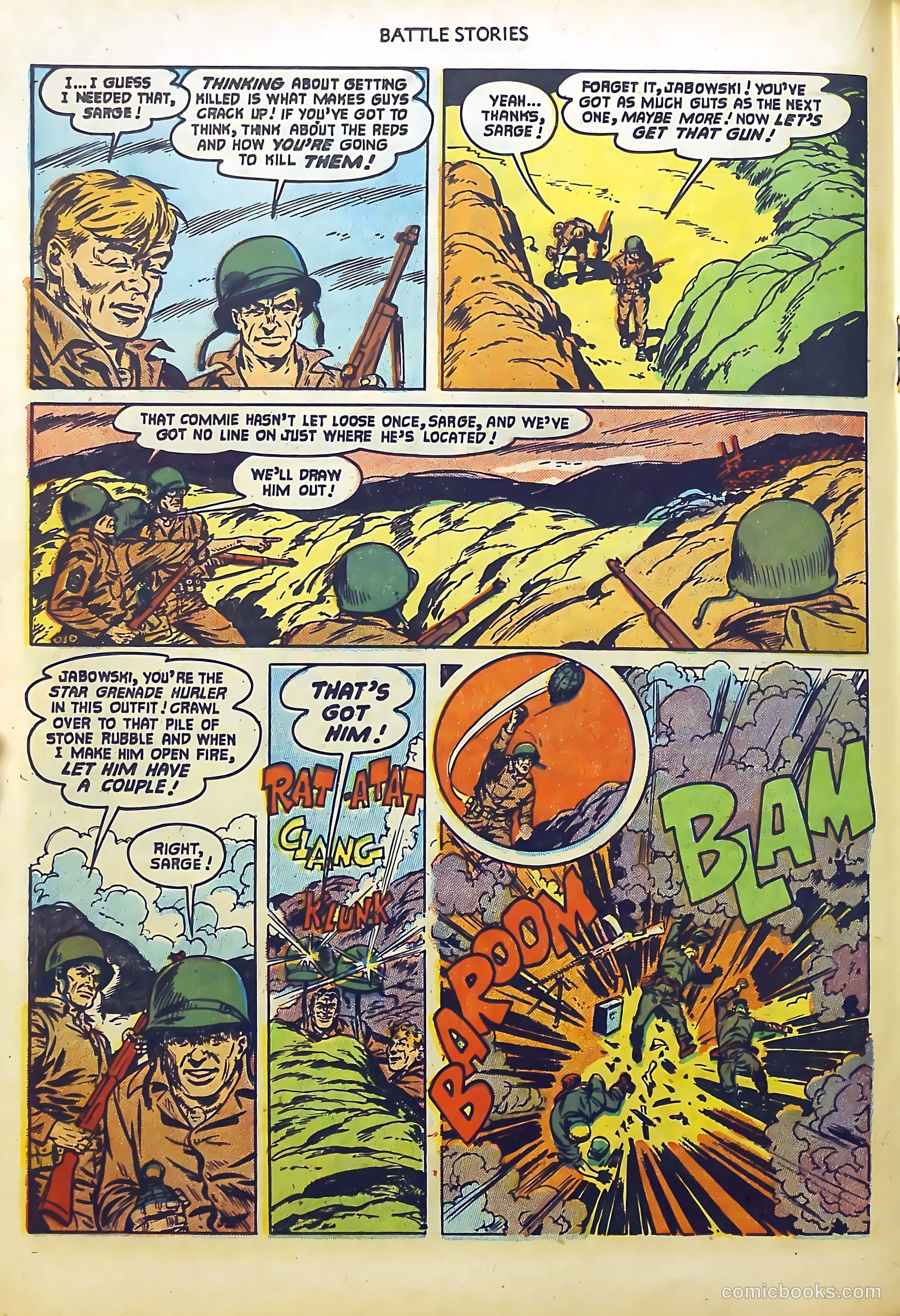 Battle Stories #2 (1952) — page 18 of 36