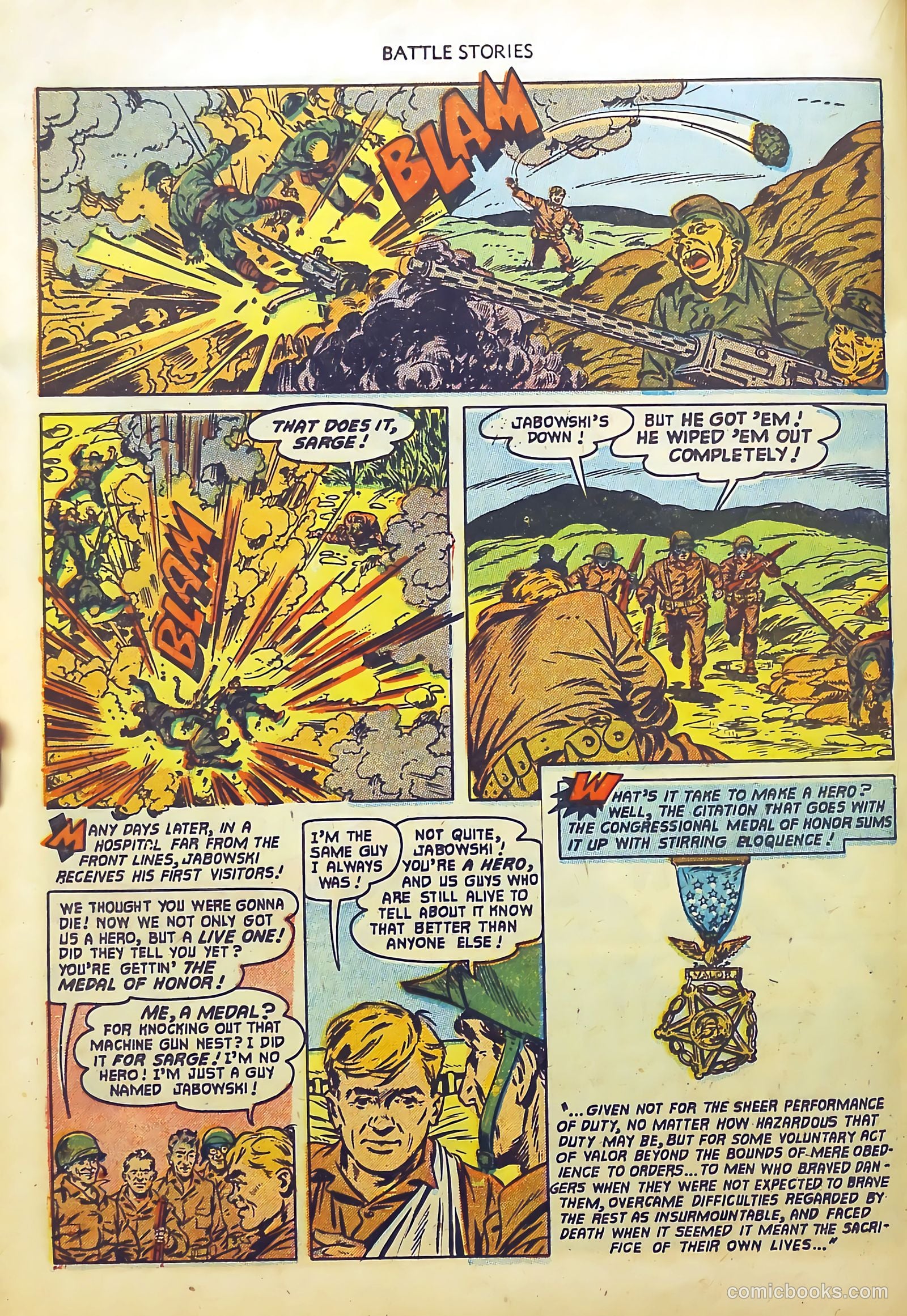 Battle Stories #2 (1952) — page 22 of 36