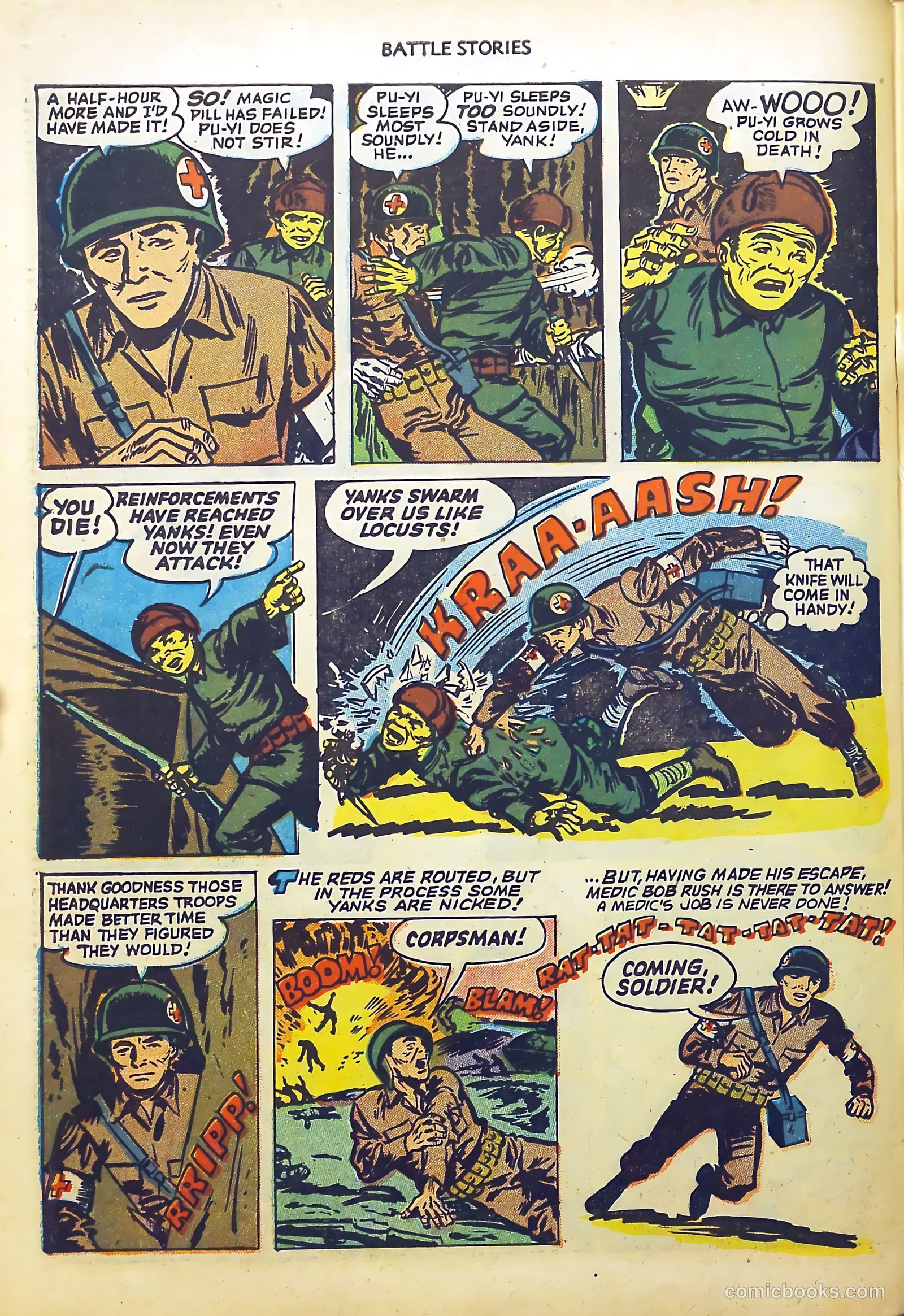 Battle Stories #2 (1952) — page 34 of 36