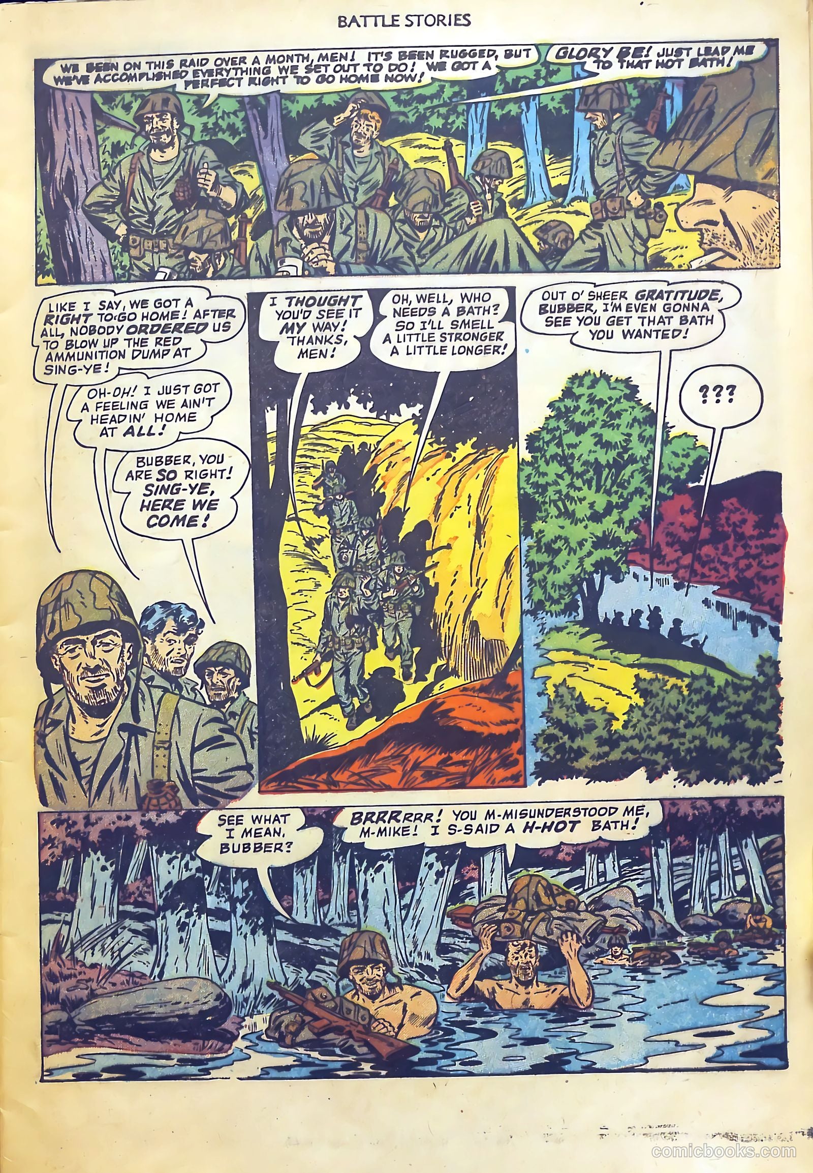 Battle Stories #3 (1952) — page 5 of 36
