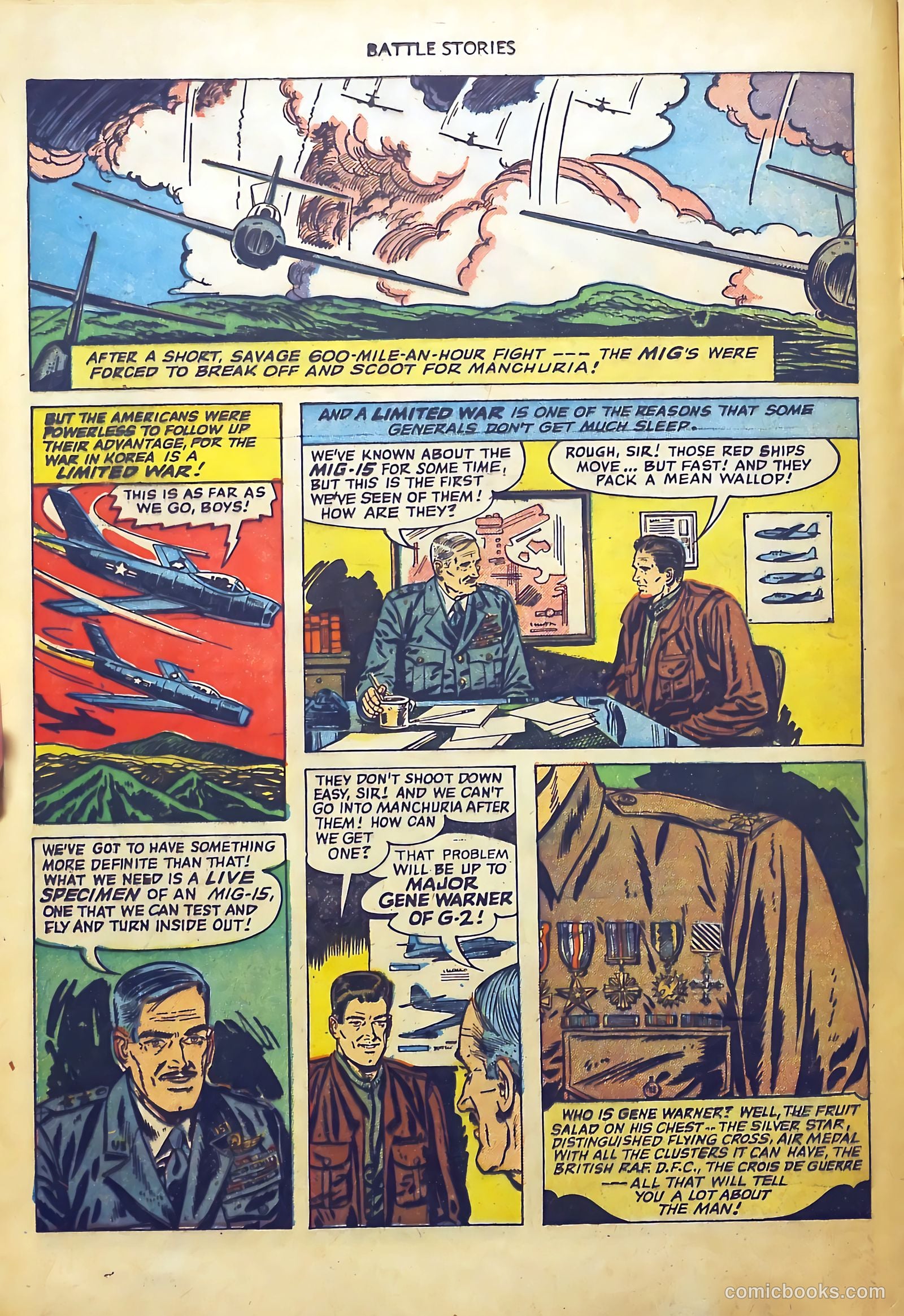 Battle Stories #3 (1952) — page 16 of 36