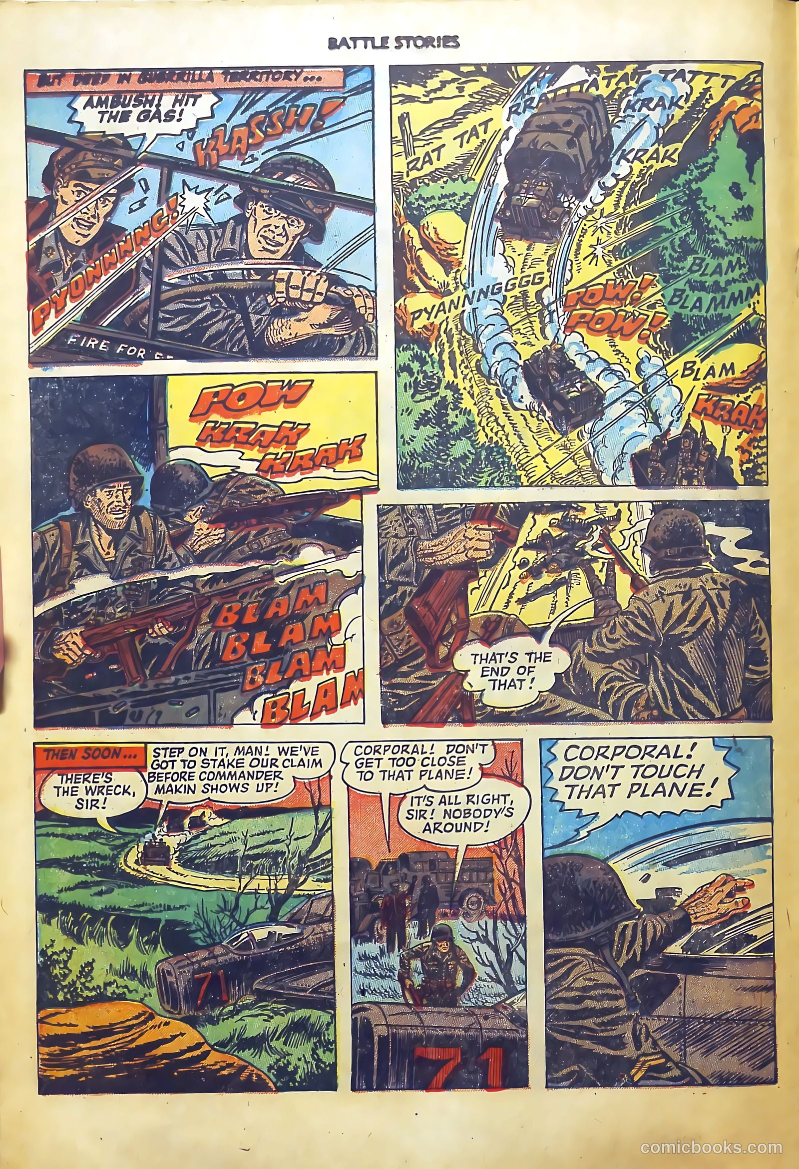 Battle Stories #3 (1952) — page 18 of 36
