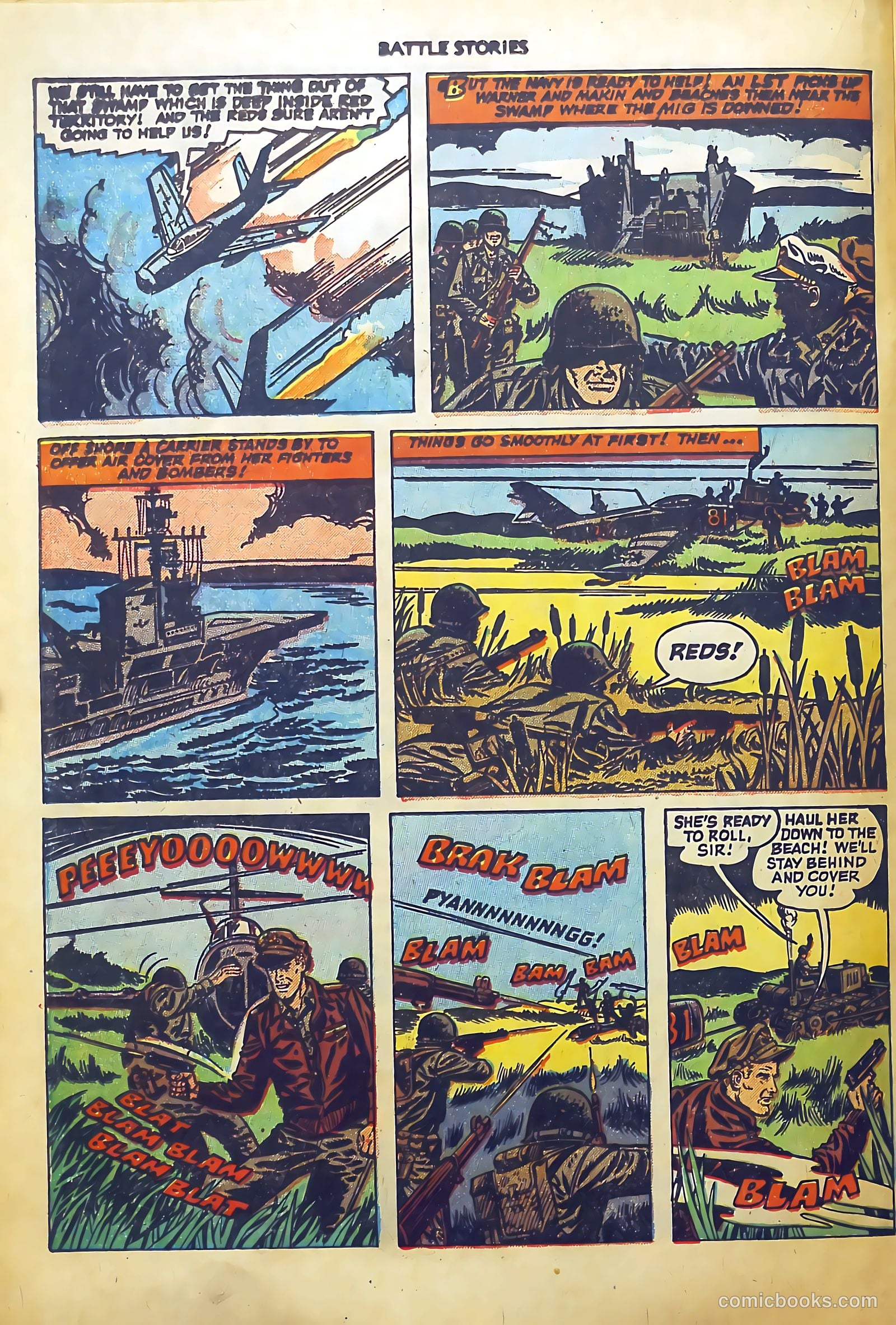 Battle Stories #3 (1952) — page 22 of 36