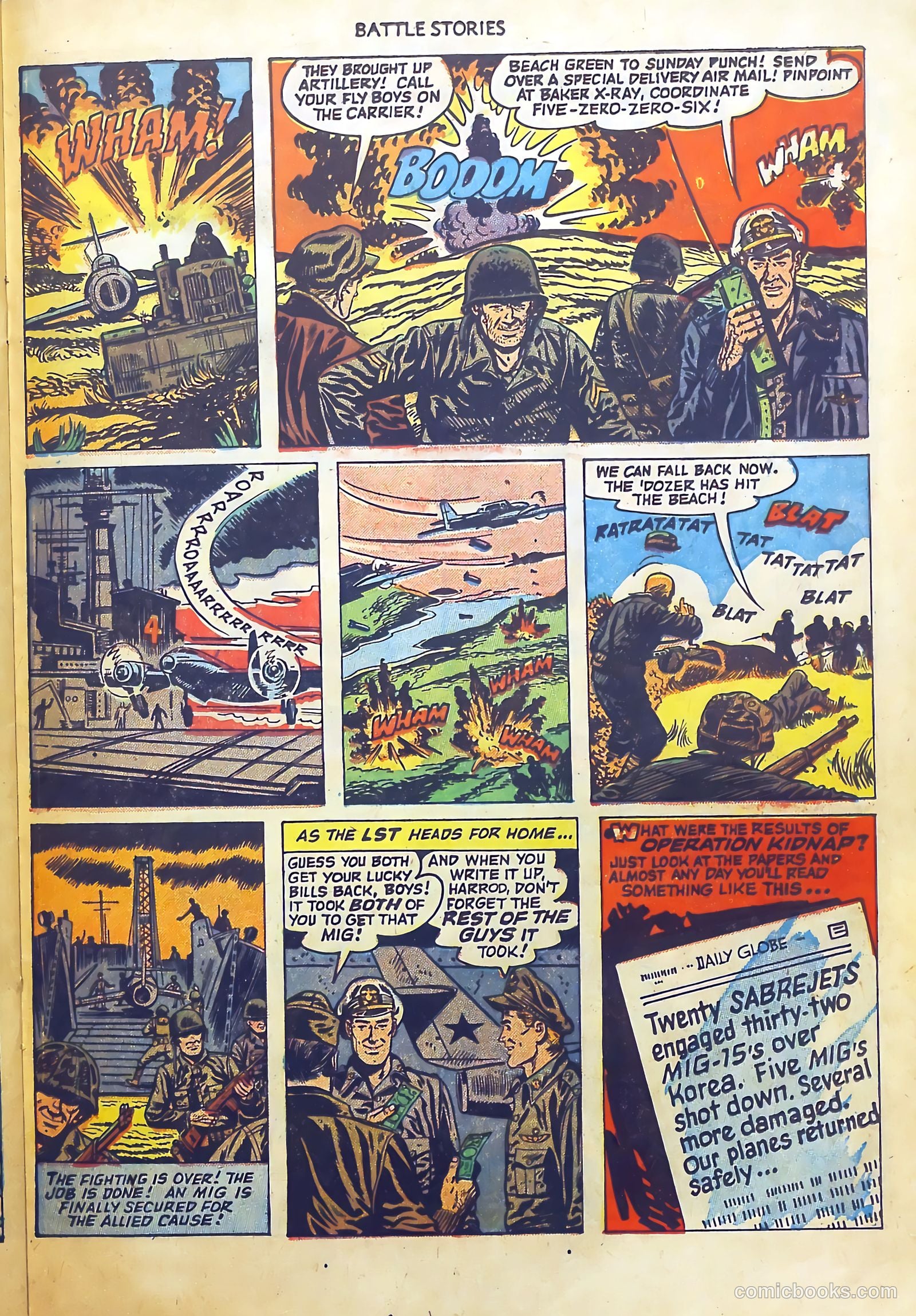 Battle Stories #3 (1952) — page 23 of 36