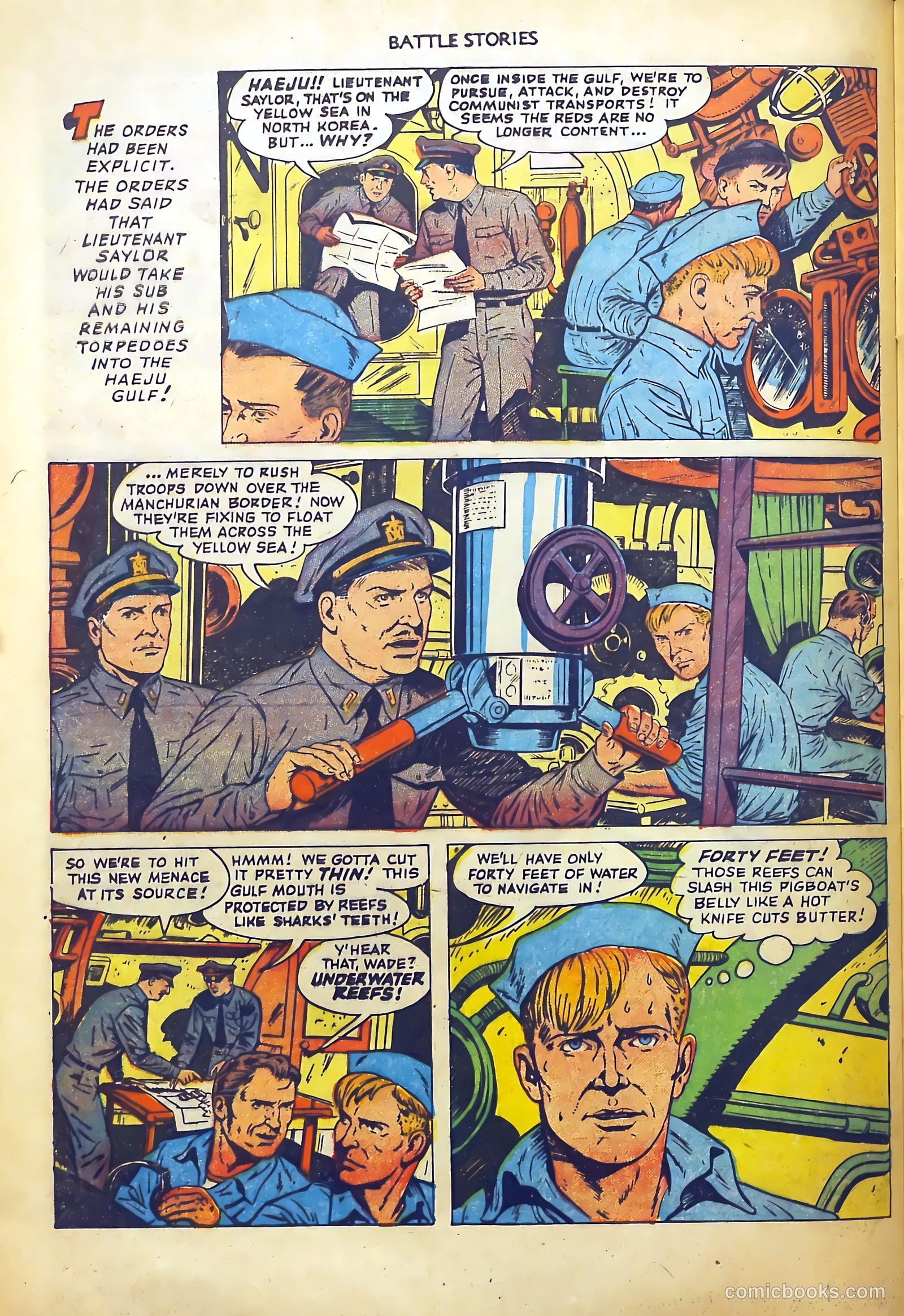 Battle Stories #3 (1952) — page 28 of 36