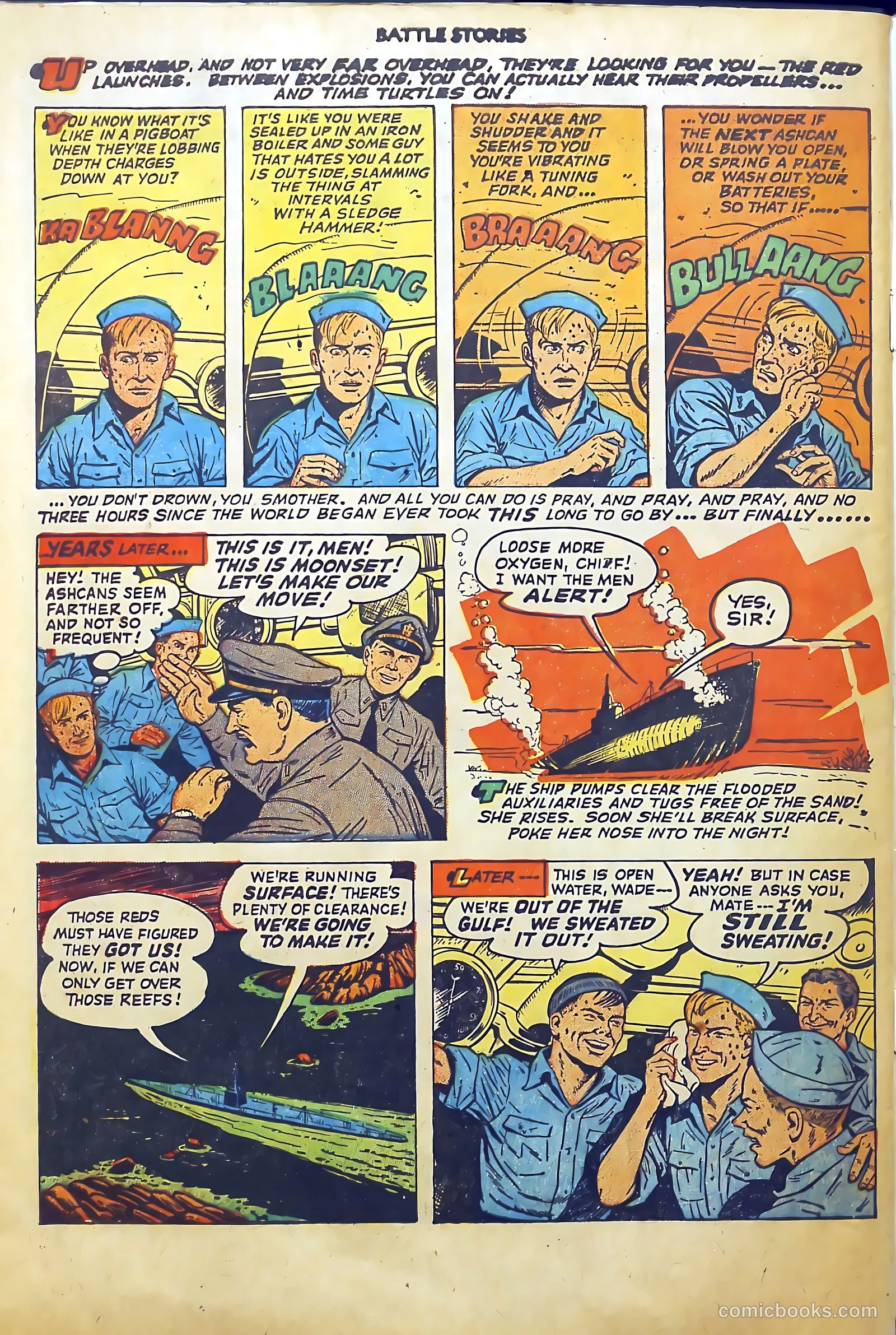 Battle Stories #3 (1952) — page 34 of 36