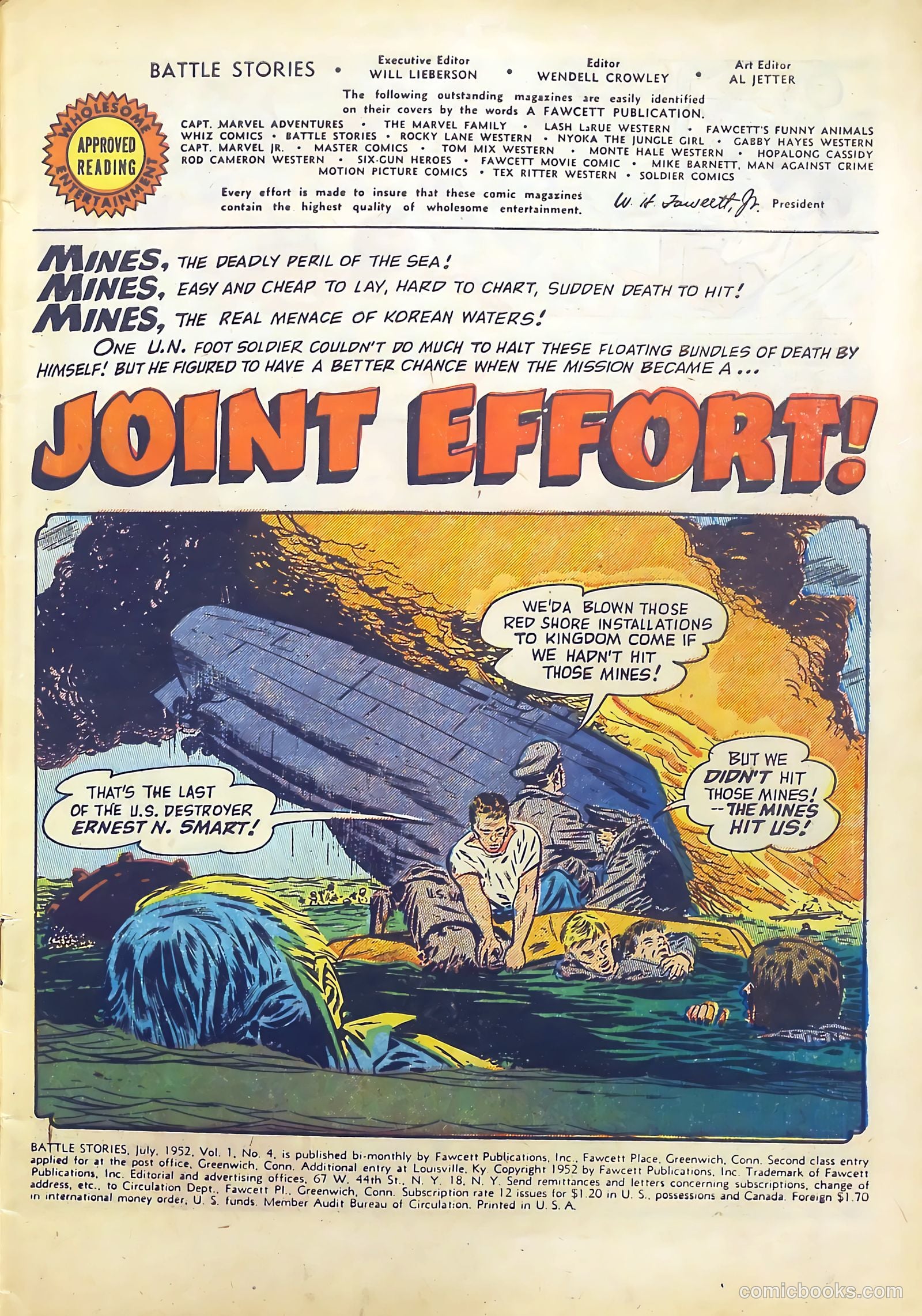 Battle Stories #4 (1952) — page 3 of 36