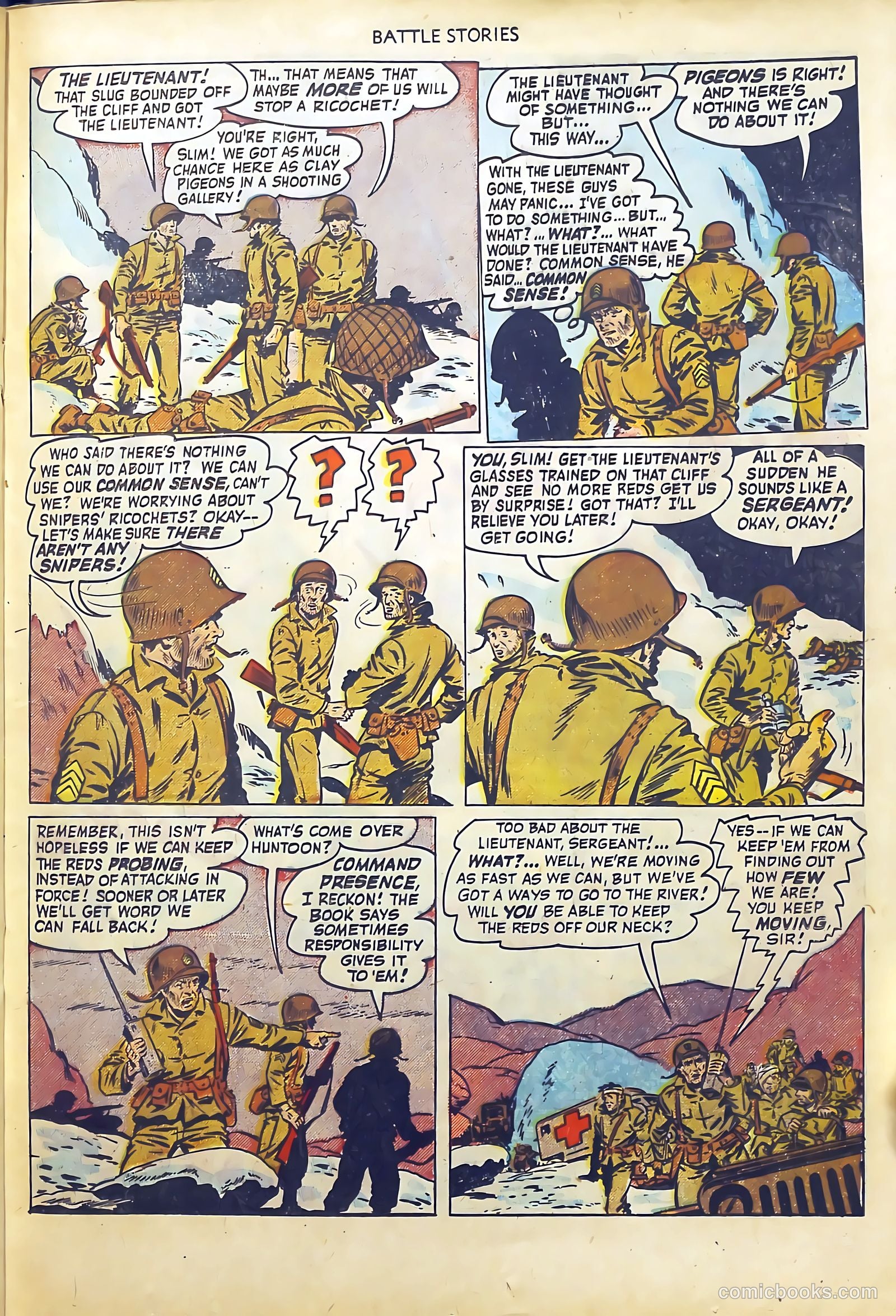 Battle Stories #4 (1952) — page 21 of 36