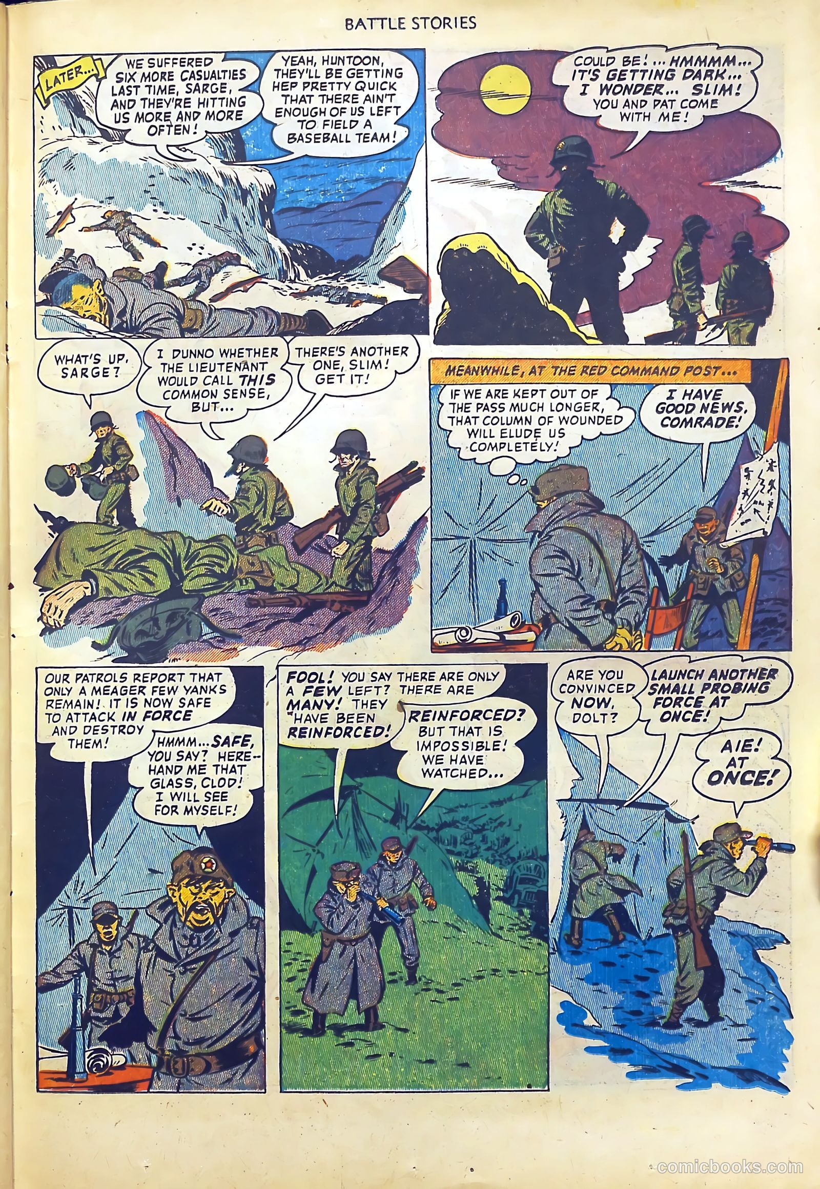 Battle Stories #4 (1952) — page 23 of 36