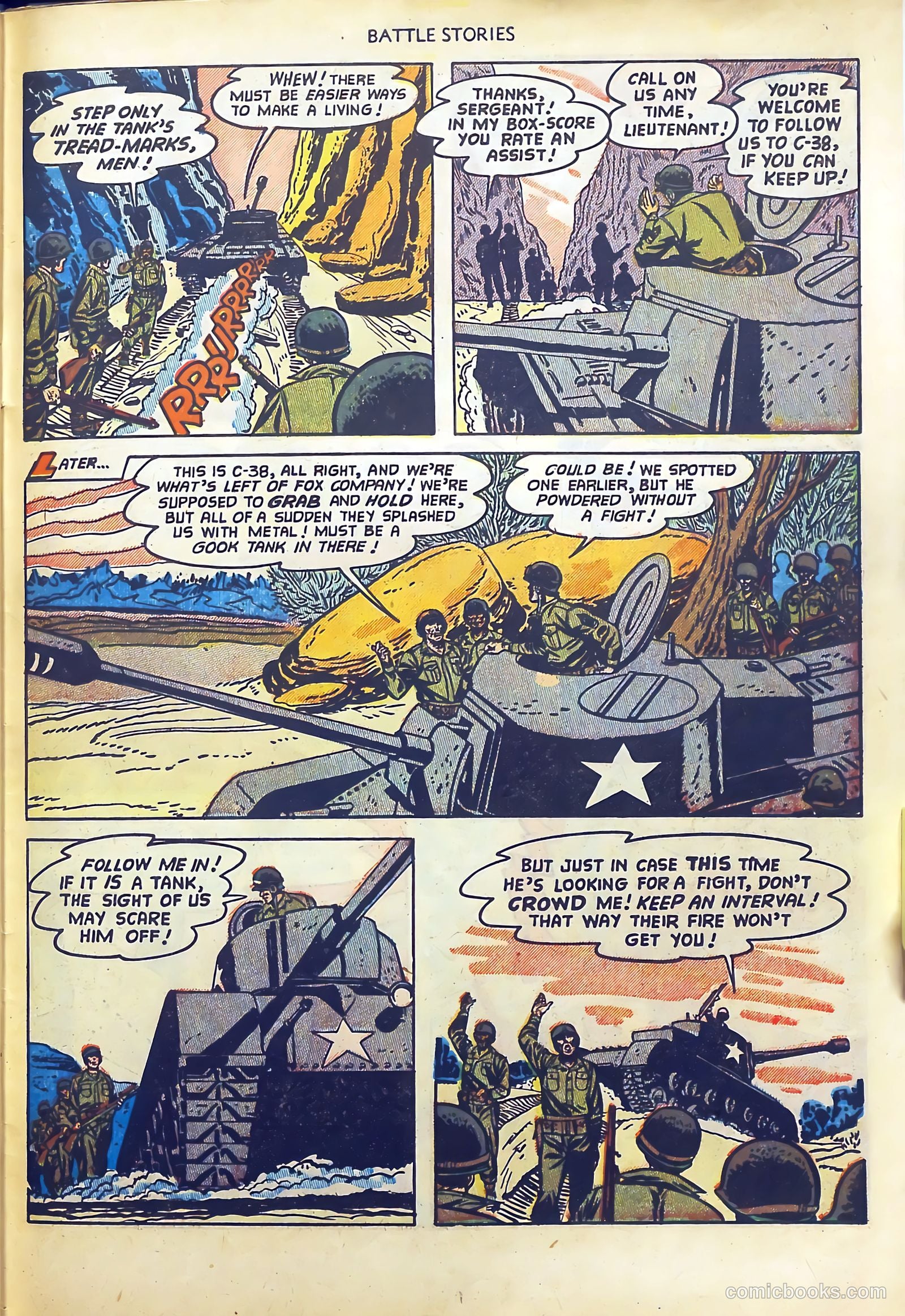 Battle Stories #4 (1952) — page 31 of 36
