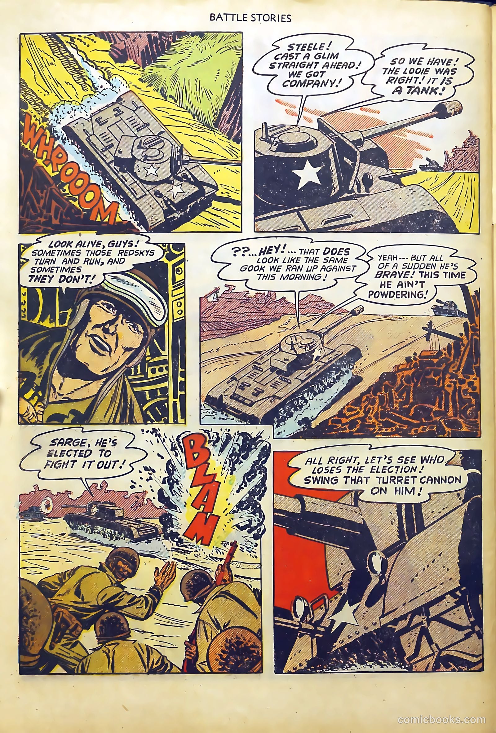 Battle Stories #4 (1952) — page 32 of 36