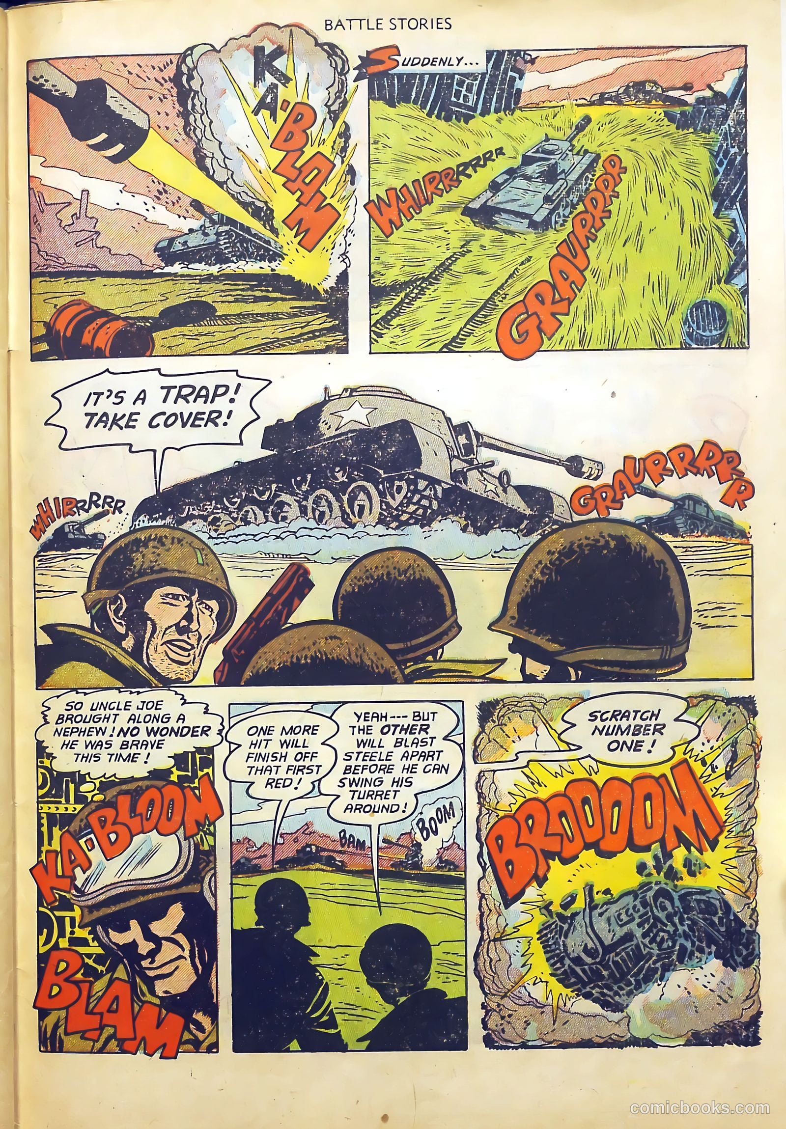 Battle Stories #4 (1952) — page 33 of 36