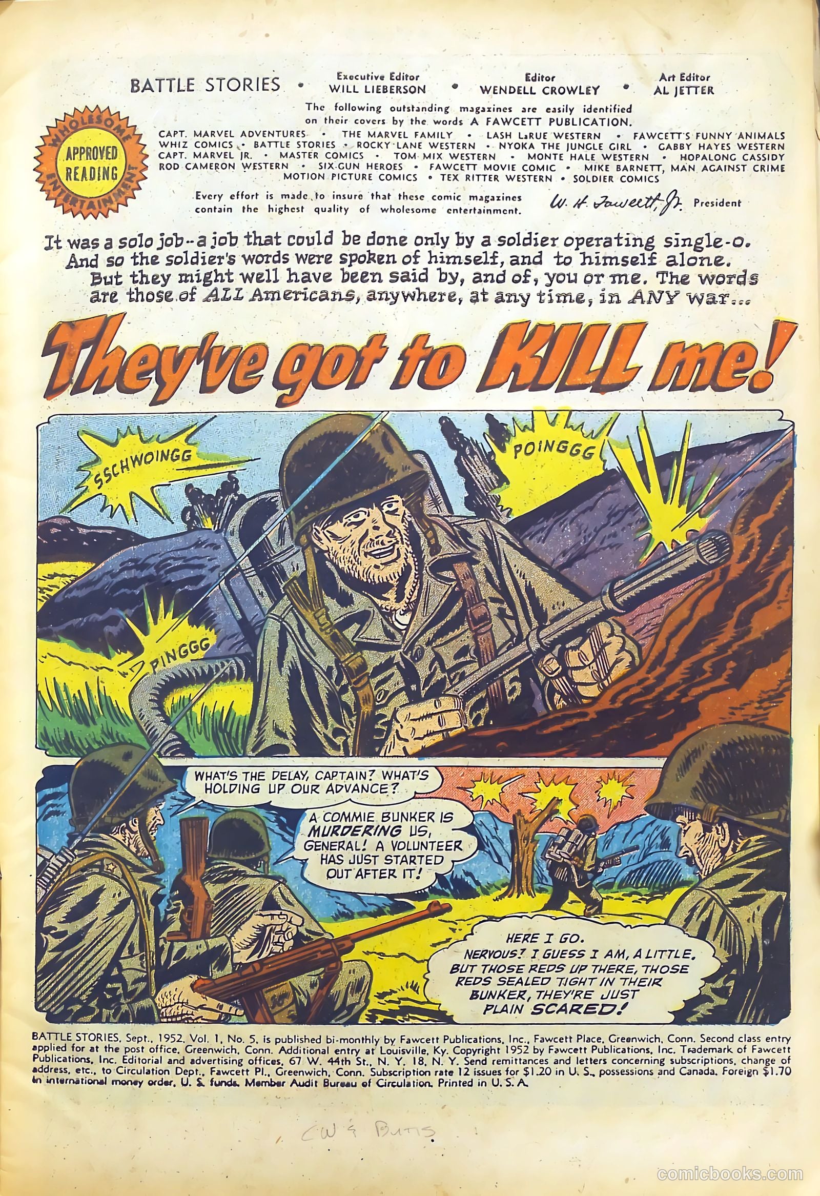 Battle Stories #5 (1952) — page 3 of 36