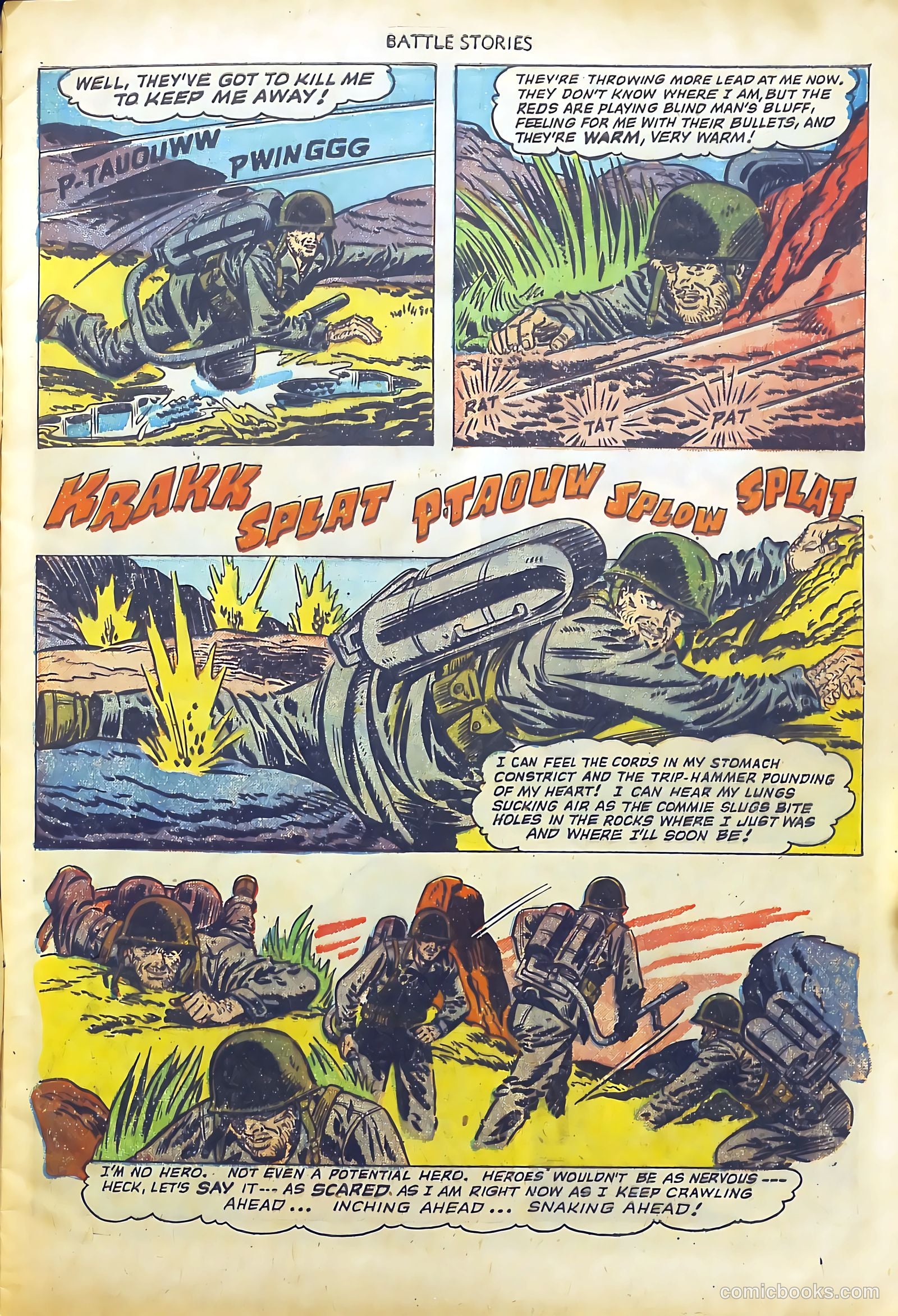Battle Stories #5 (1952) — page 5 of 36