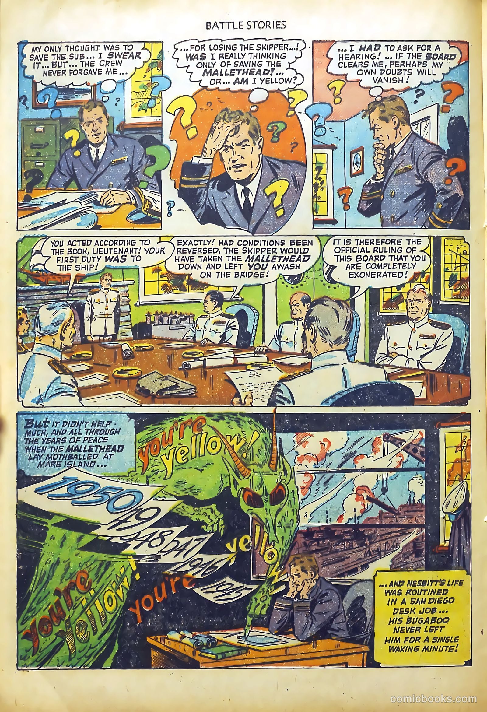 Battle Stories #5 (1952) — page 16 of 36