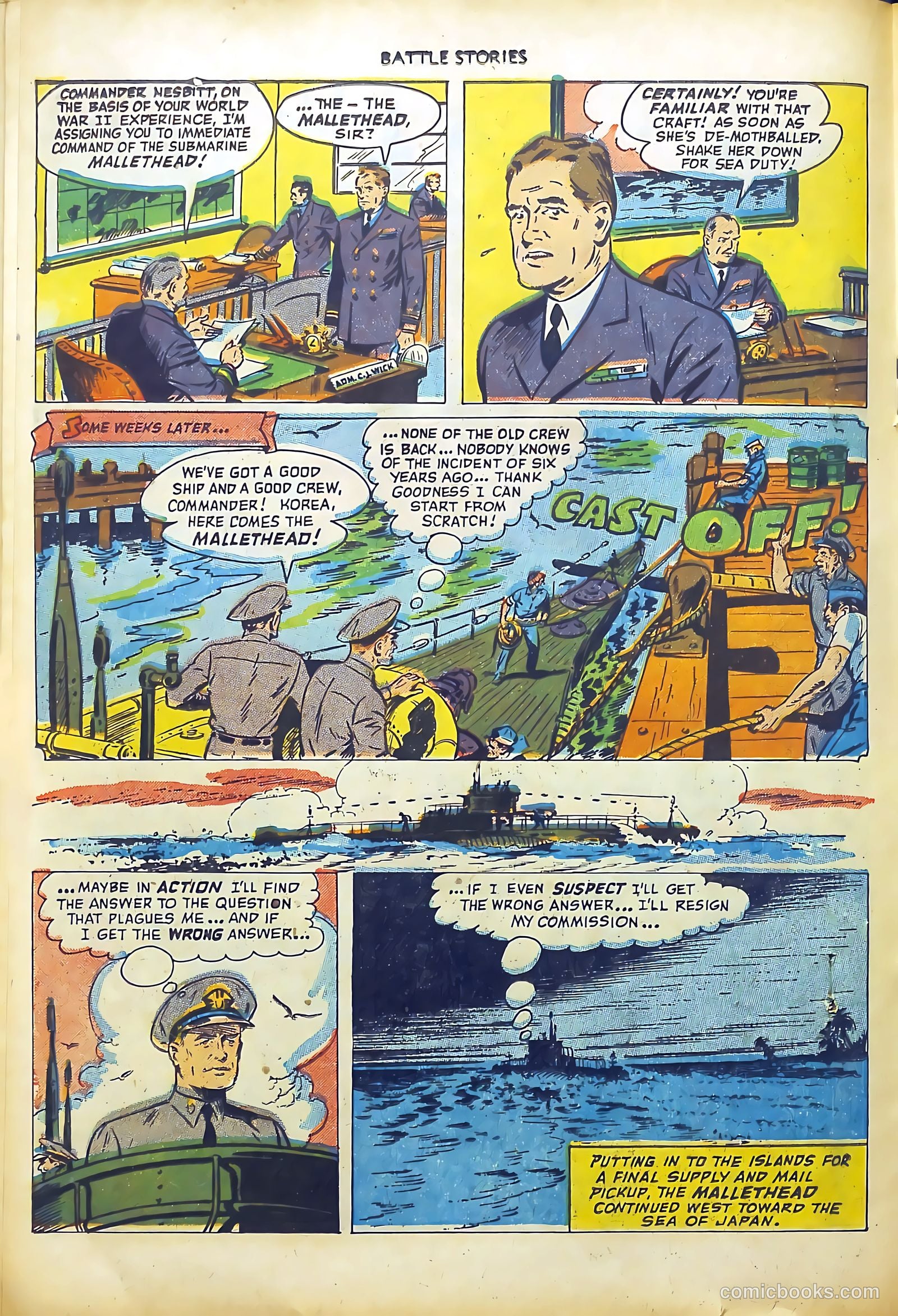 Battle Stories #5 (1952) — page 18 of 36