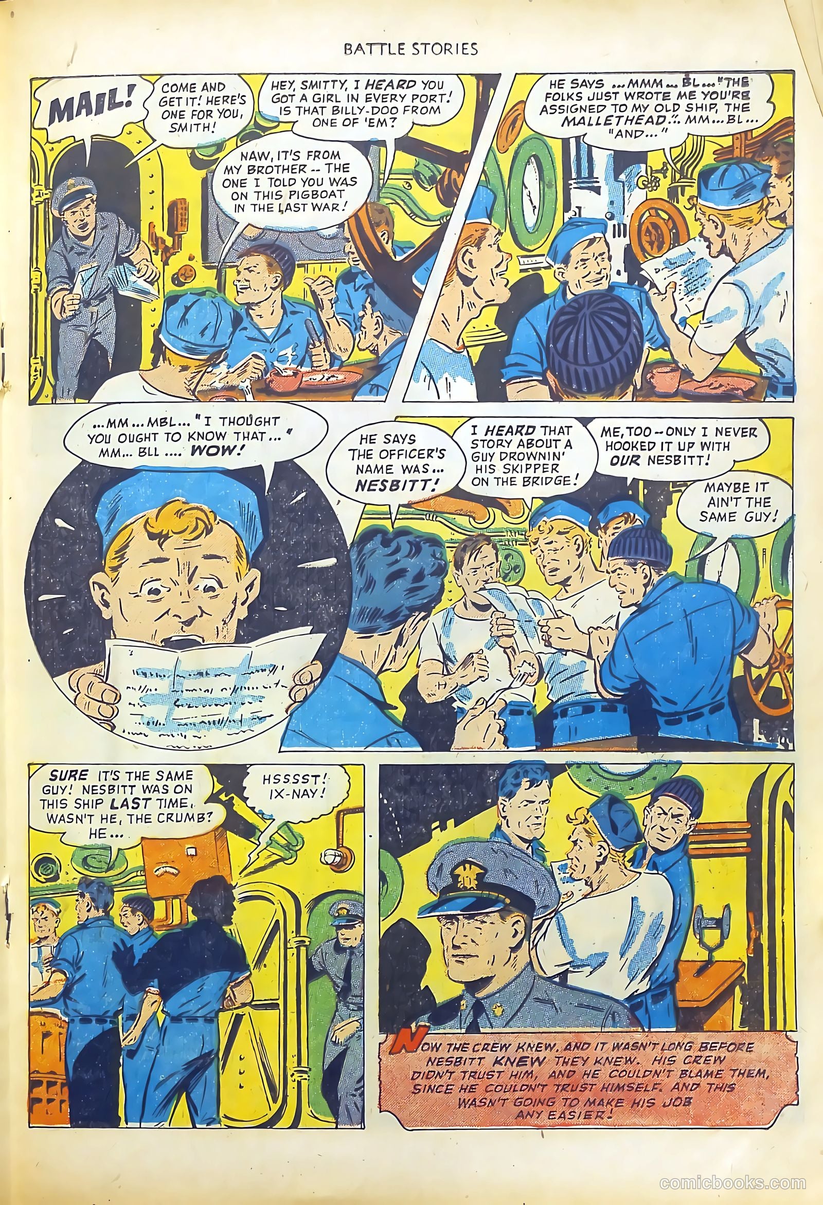 Battle Stories #5 (1952) — page 19 of 36