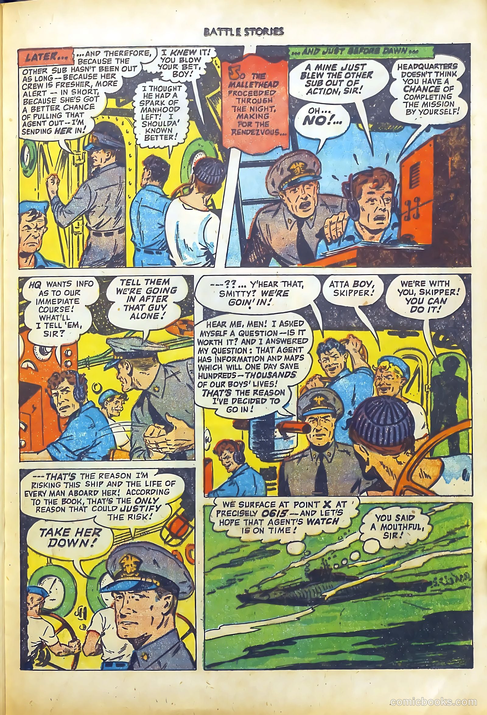 Battle Stories #5 (1952) — page 21 of 36