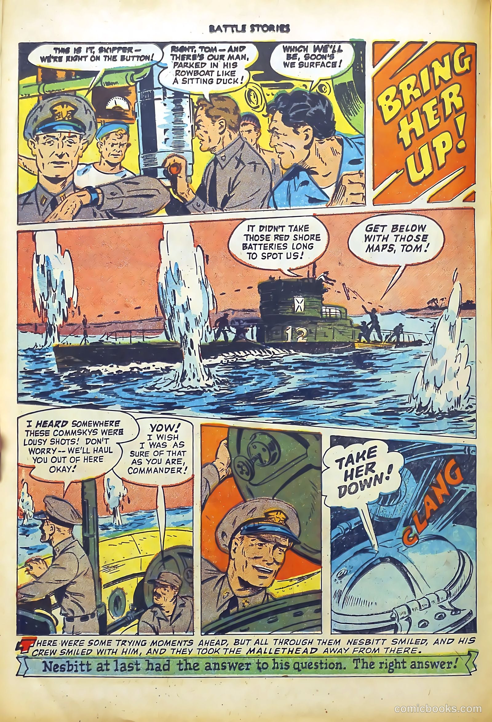 Battle Stories #5 (1952) — page 22 of 36