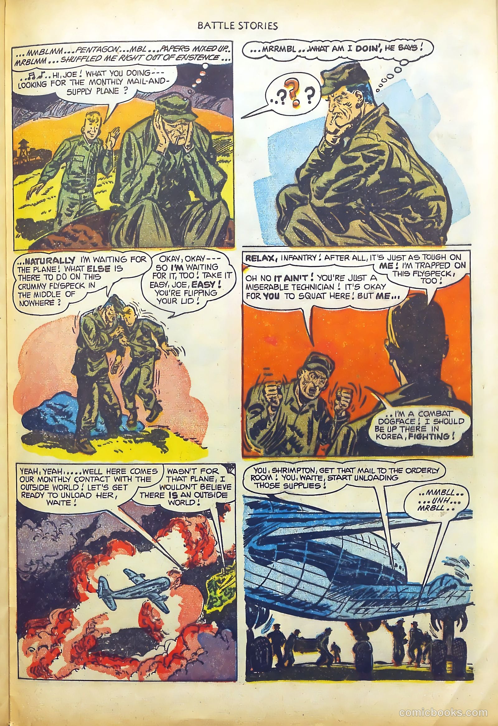 Battle Stories #5 (1952) — page 29 of 36