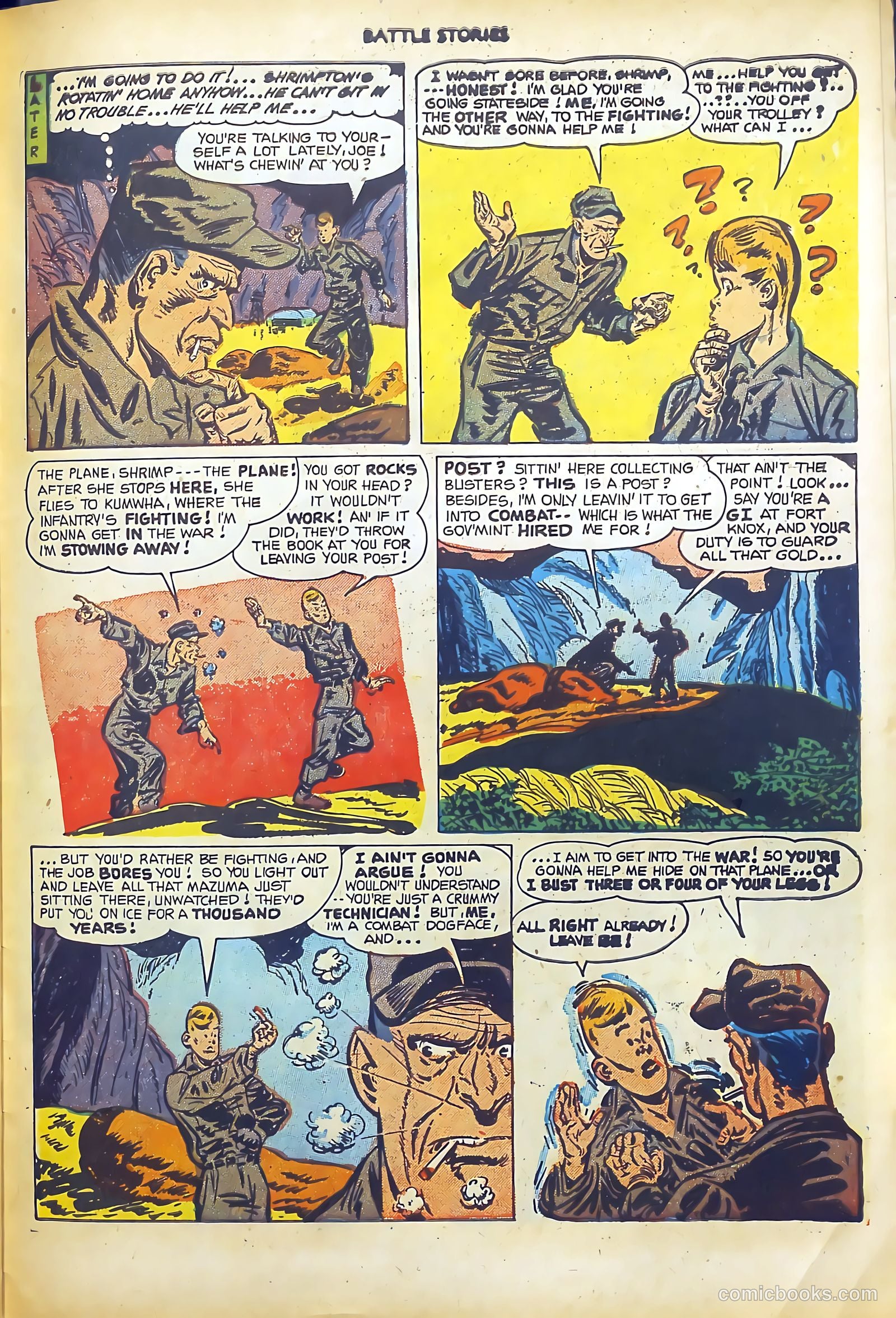 Battle Stories #5 (1952) — page 31 of 36