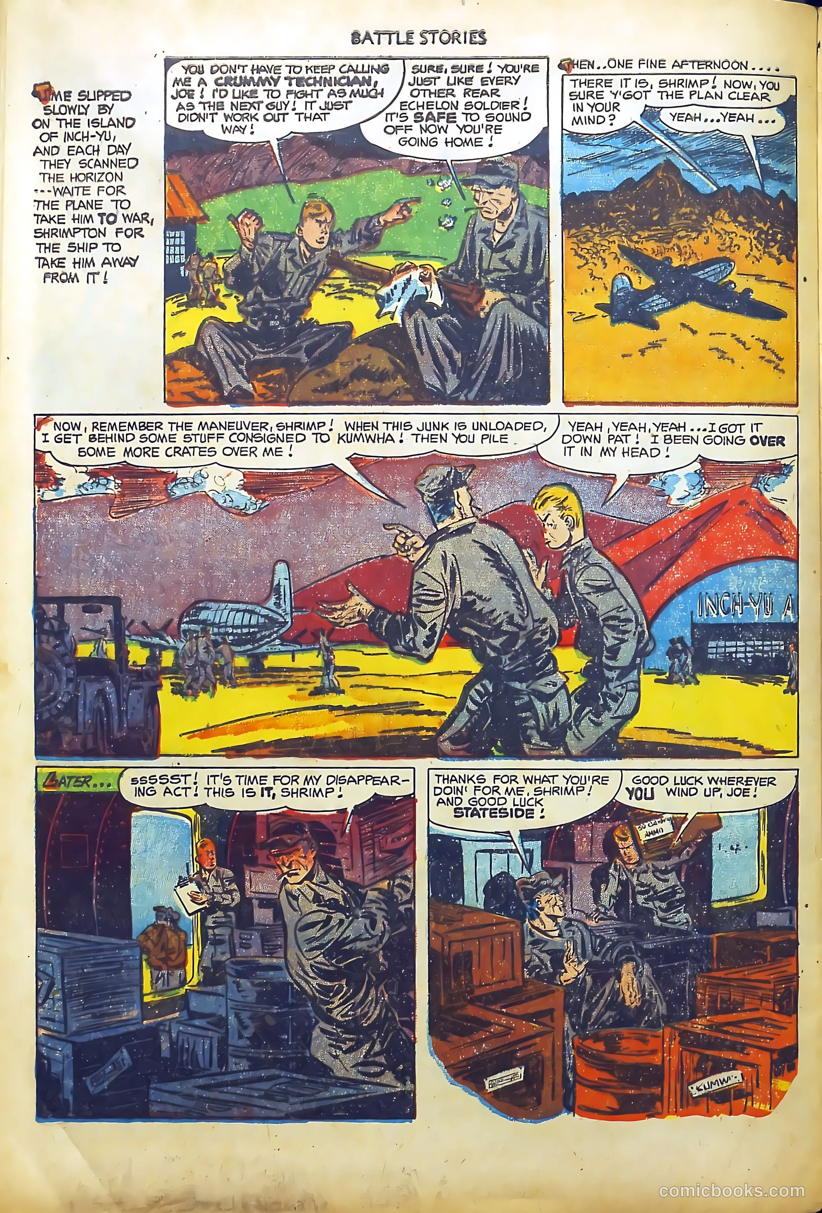 Battle Stories #5 (1952) — page 32 of 36