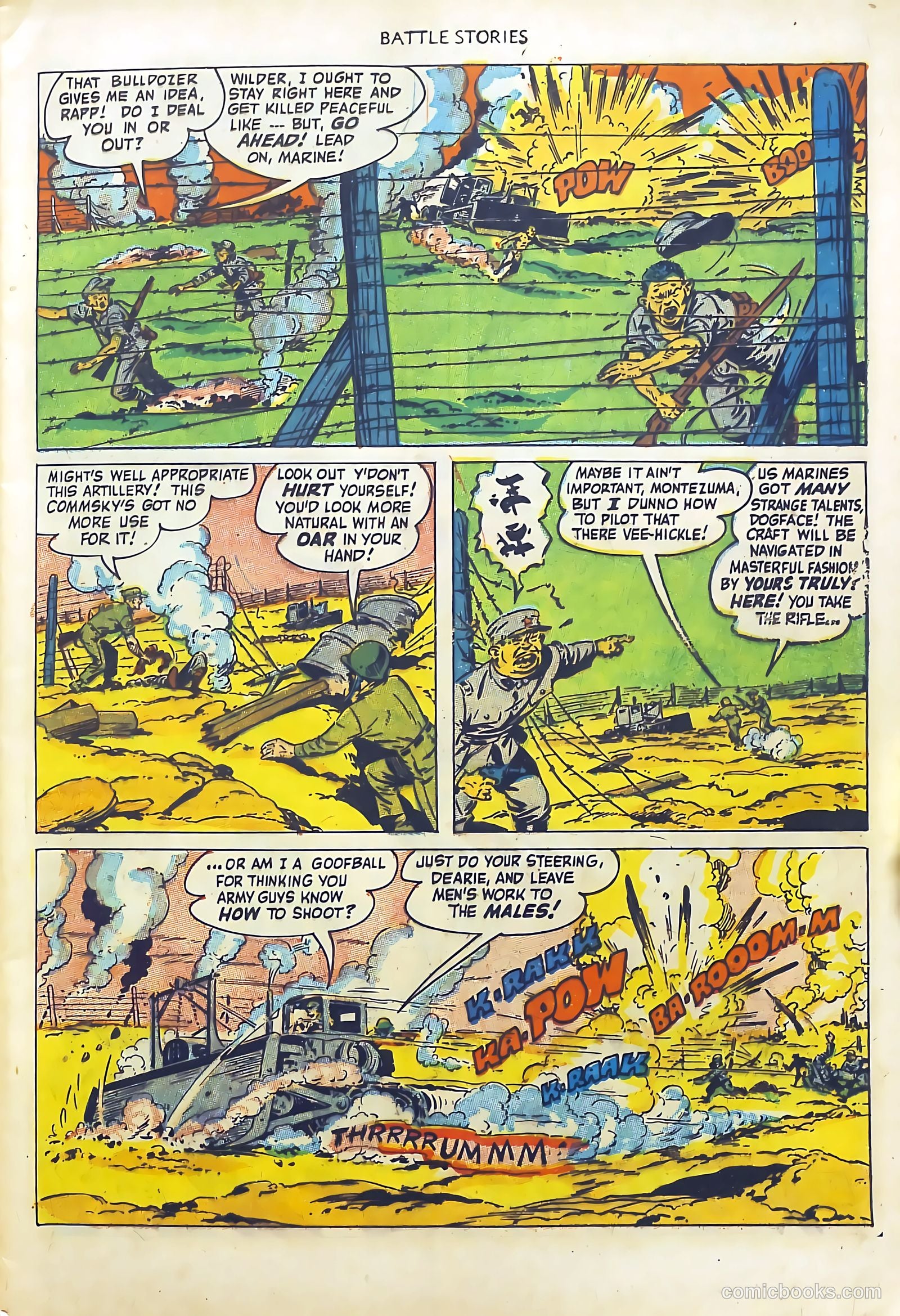 Battle Stories #6 (1952) — page 5 of 36