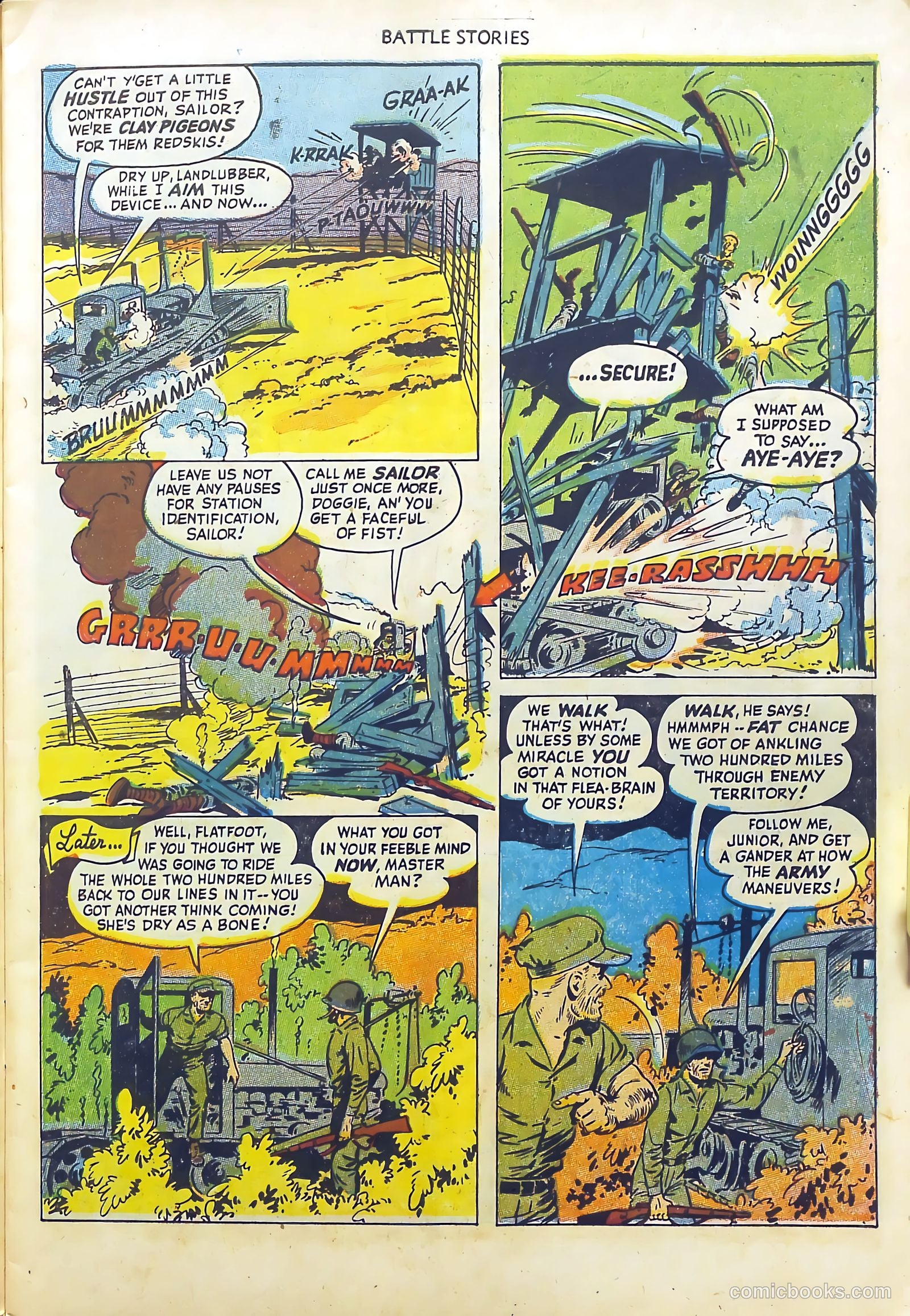 Battle Stories #6 (1952) — page 7 of 36
