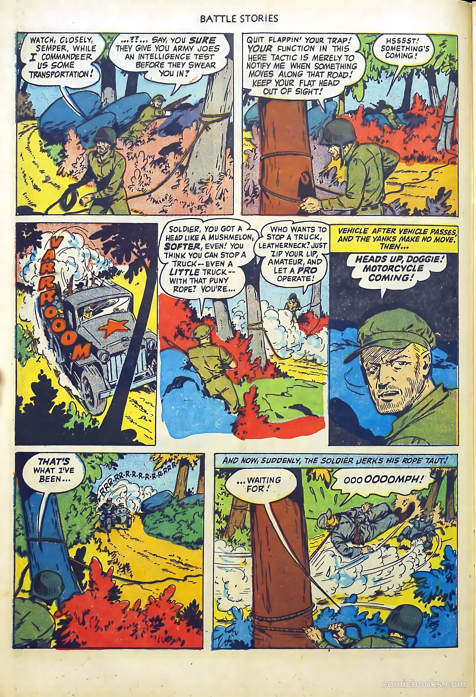 Battle Stories #6 (1952) — page 8 of 36