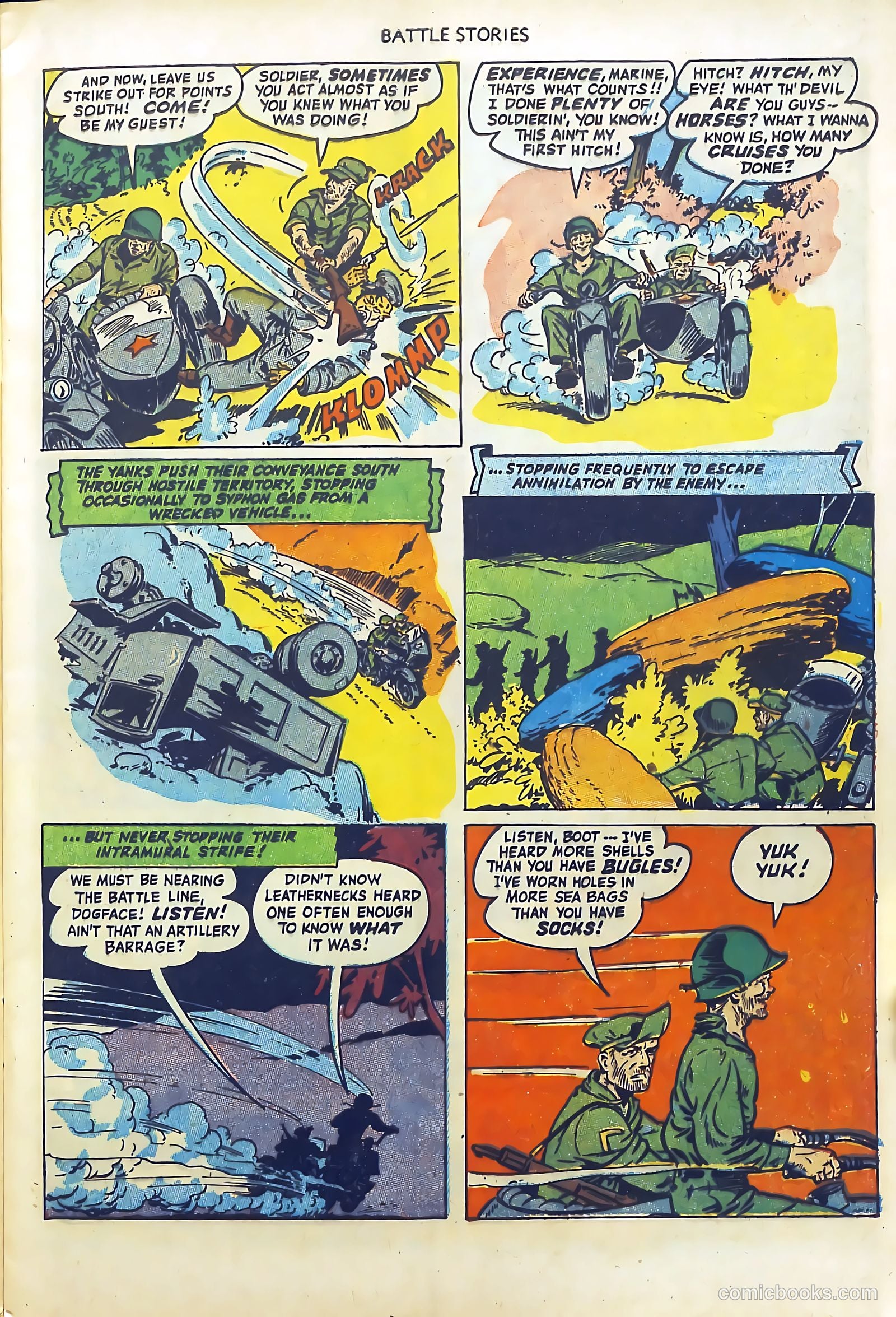 Battle Stories #6 (1952) — page 9 of 36