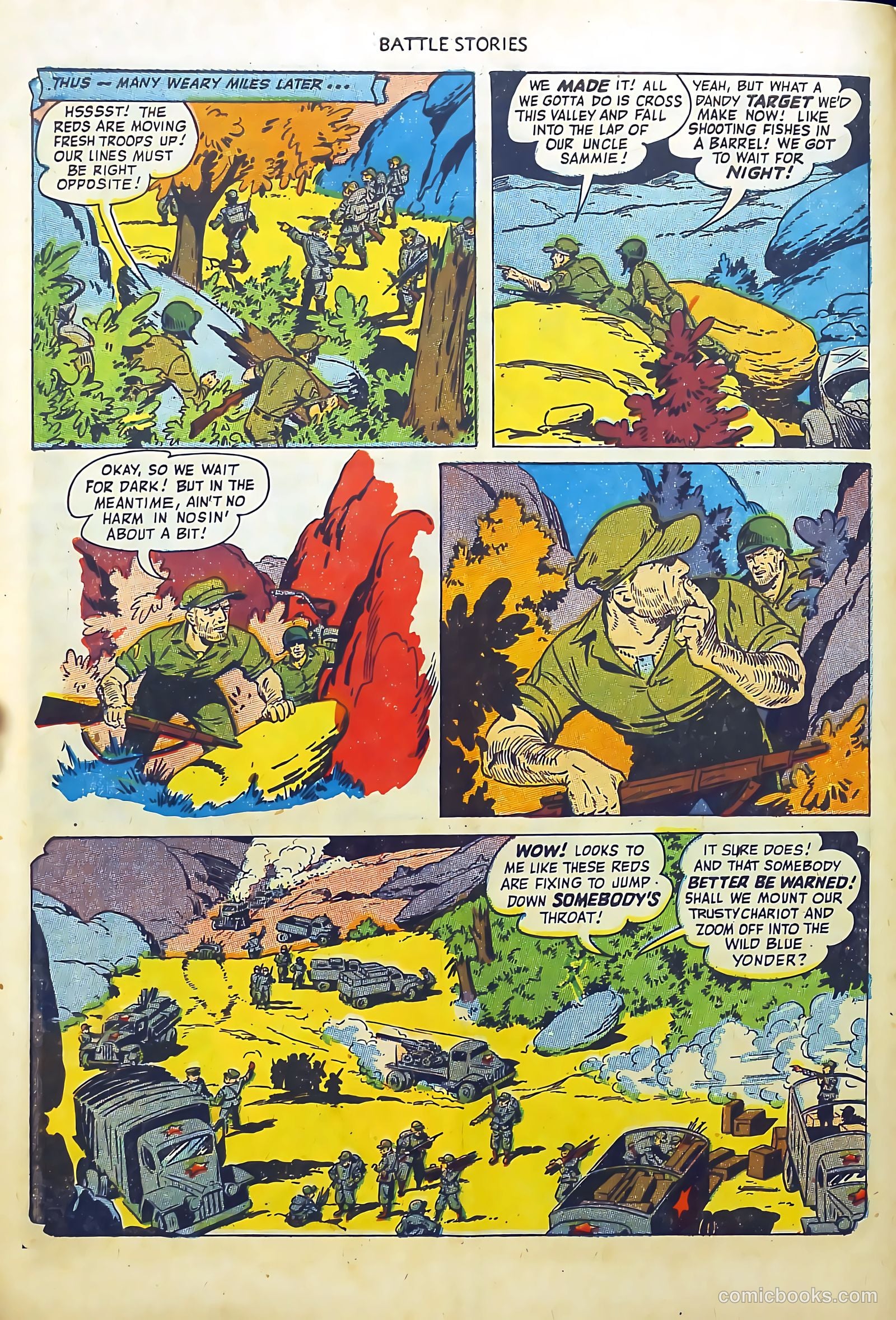 Battle Stories #6 (1952) — page 10 of 36