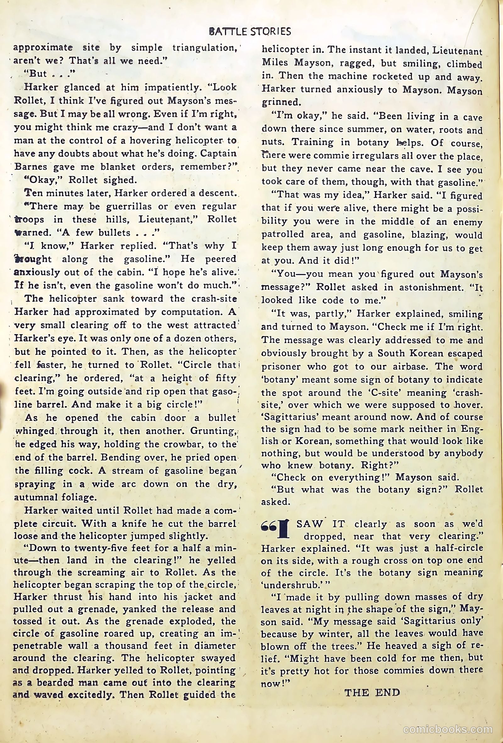 Battle Stories #6 (1952) — page 16 of 36