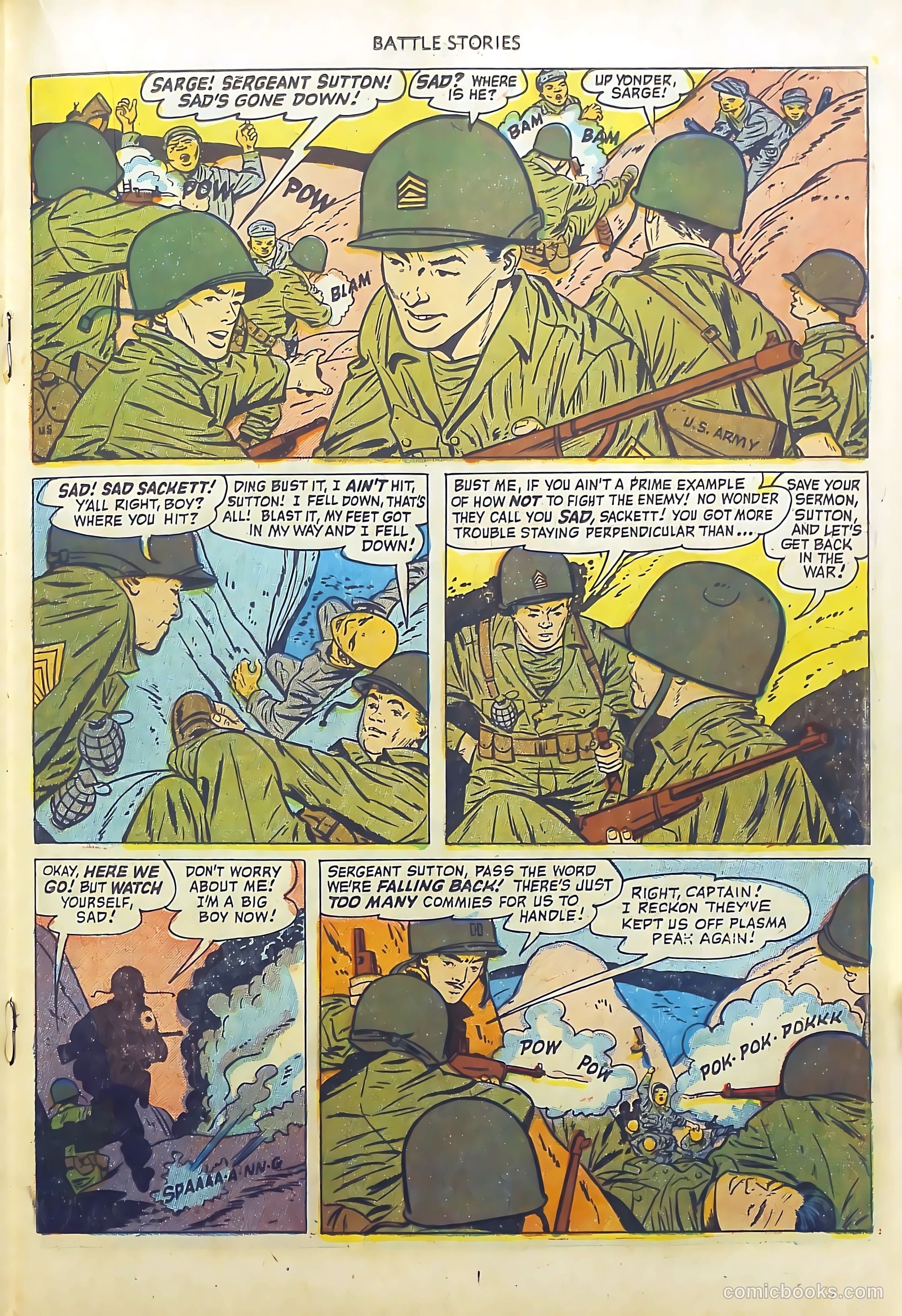Battle Stories #6 (1952) — page 19 of 36