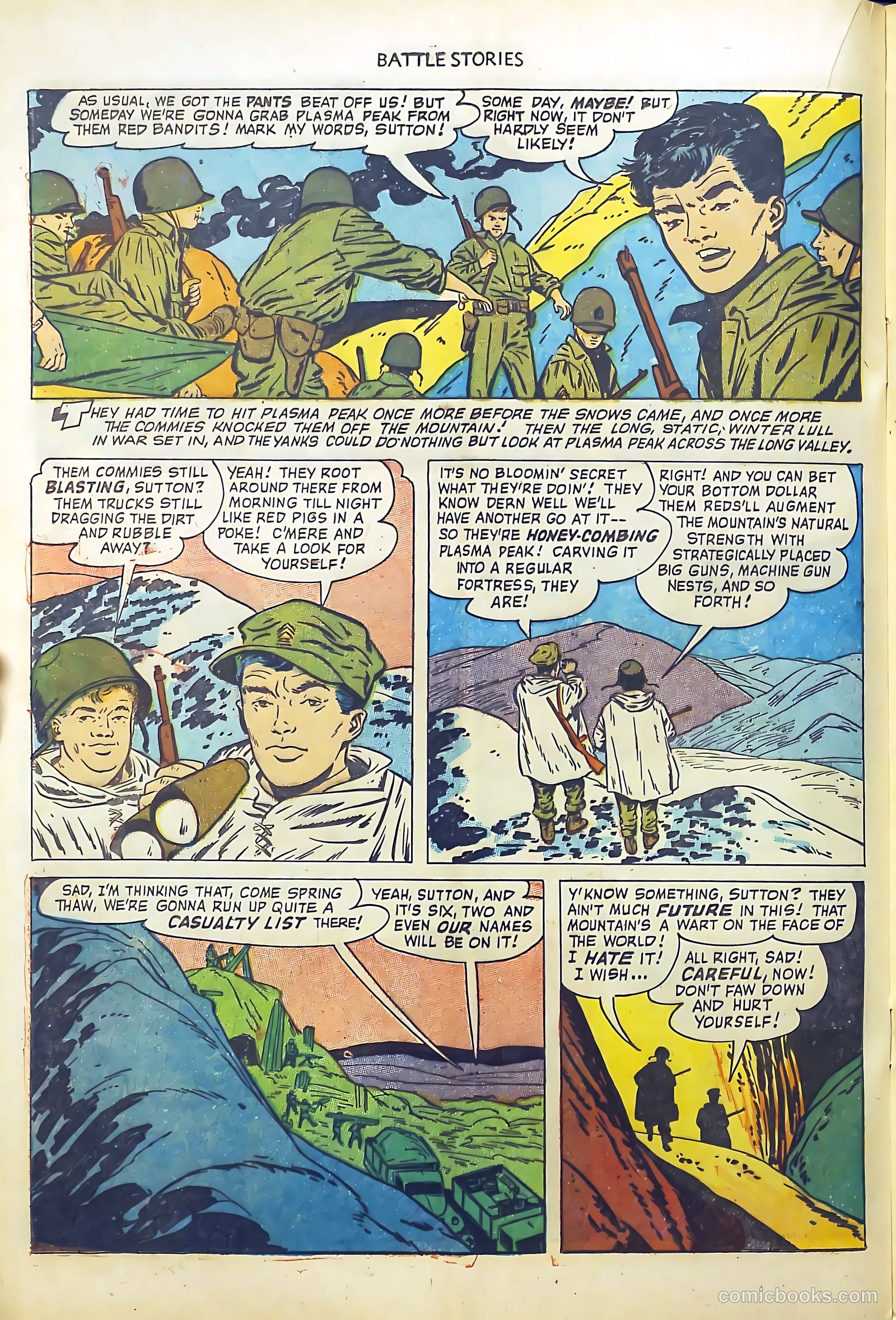 Battle Stories #6 (1952) — page 20 of 36