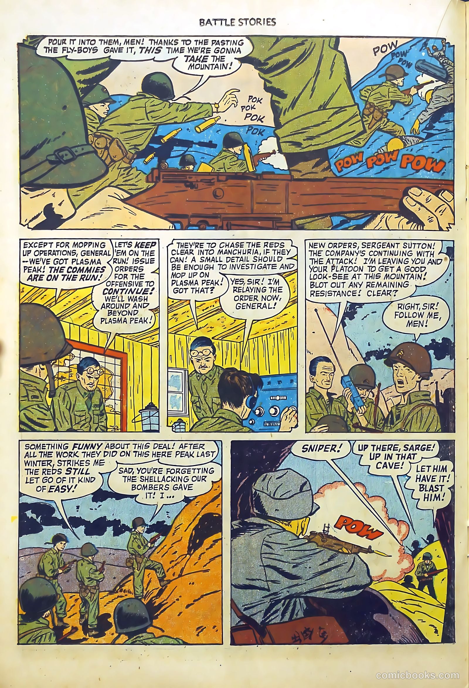 Battle Stories #6 (1952) — page 22 of 36