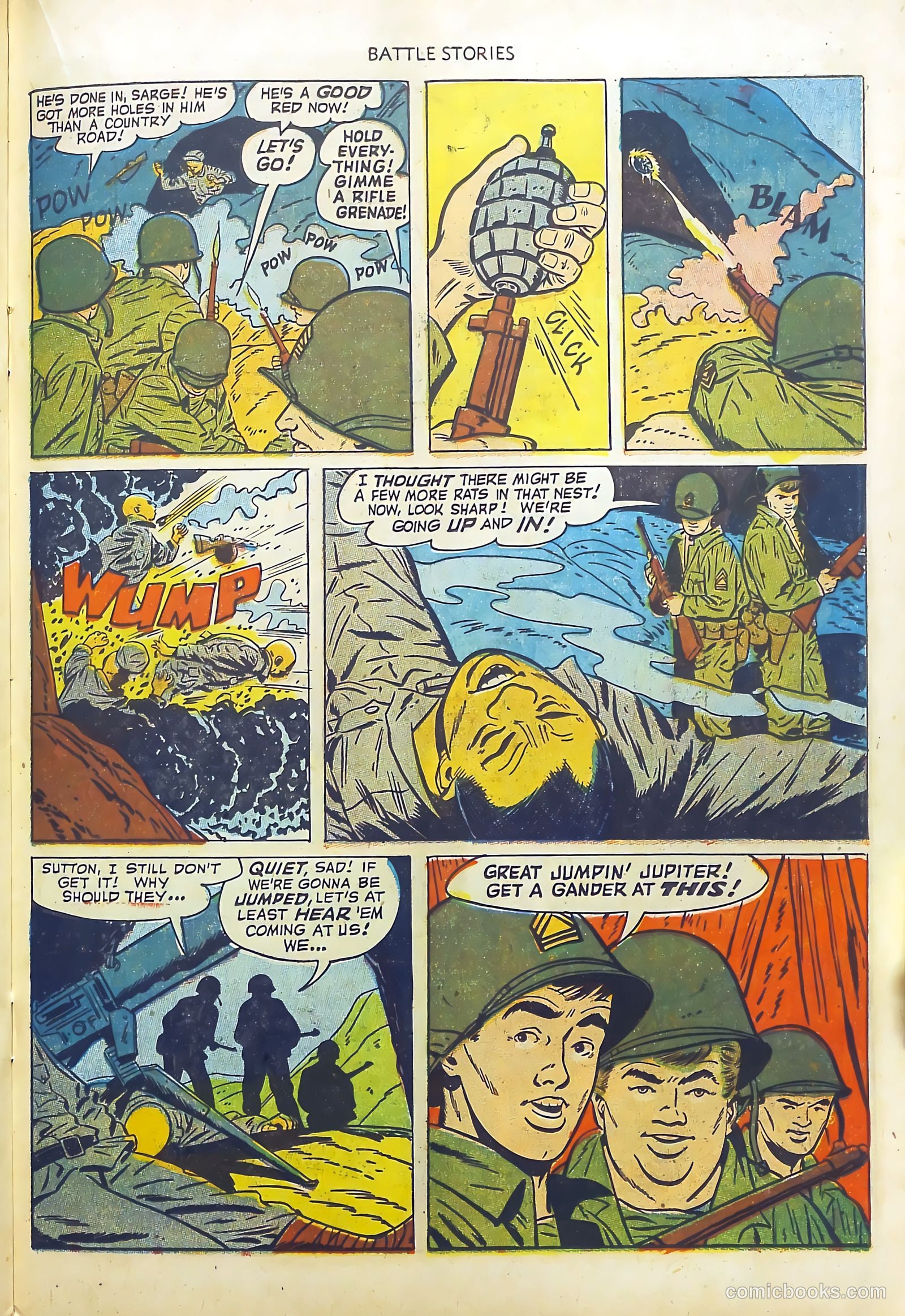 Battle Stories #6 (1952) — page 23 of 36