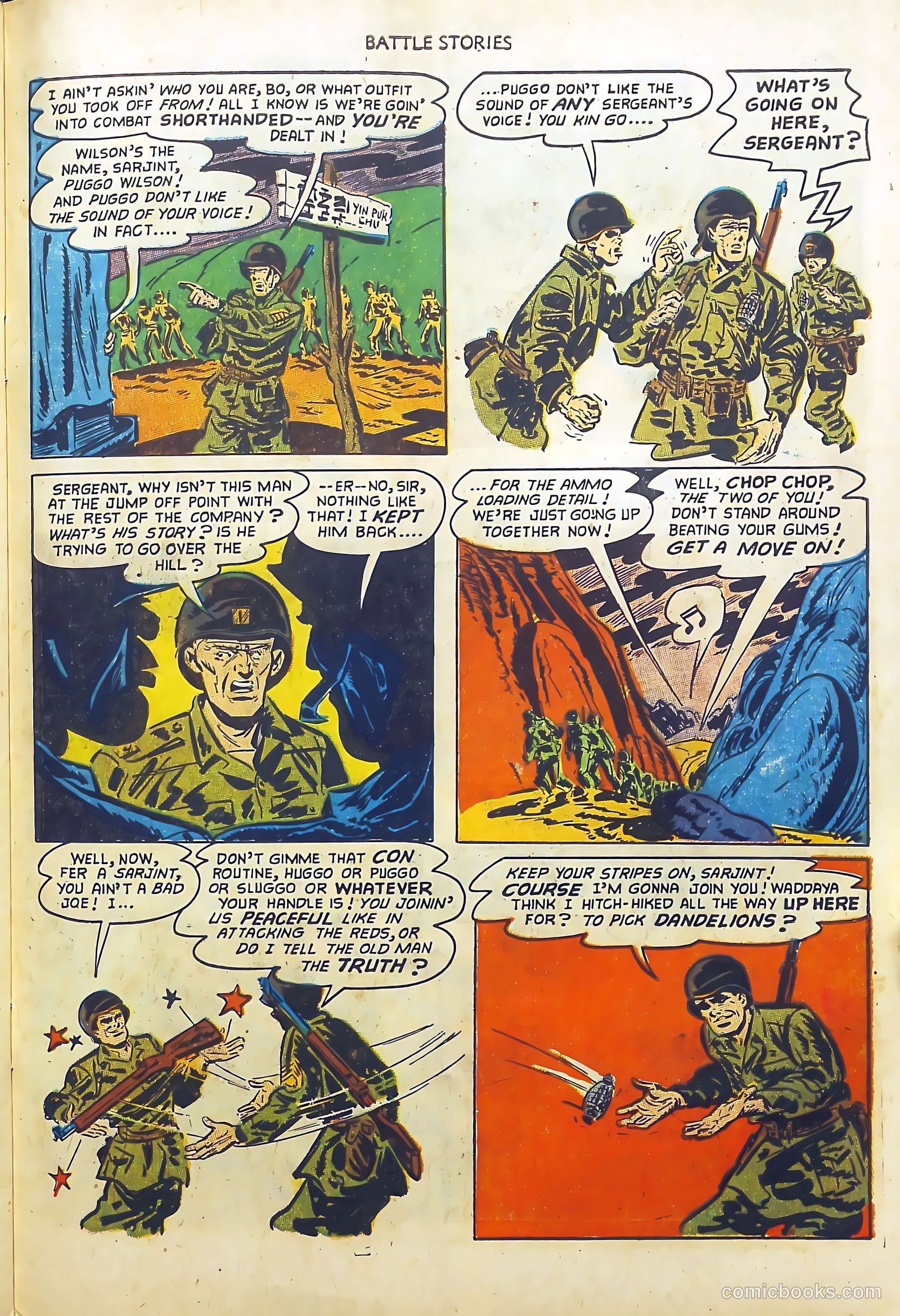 Battle Stories #6 (1952) — page 31 of 36