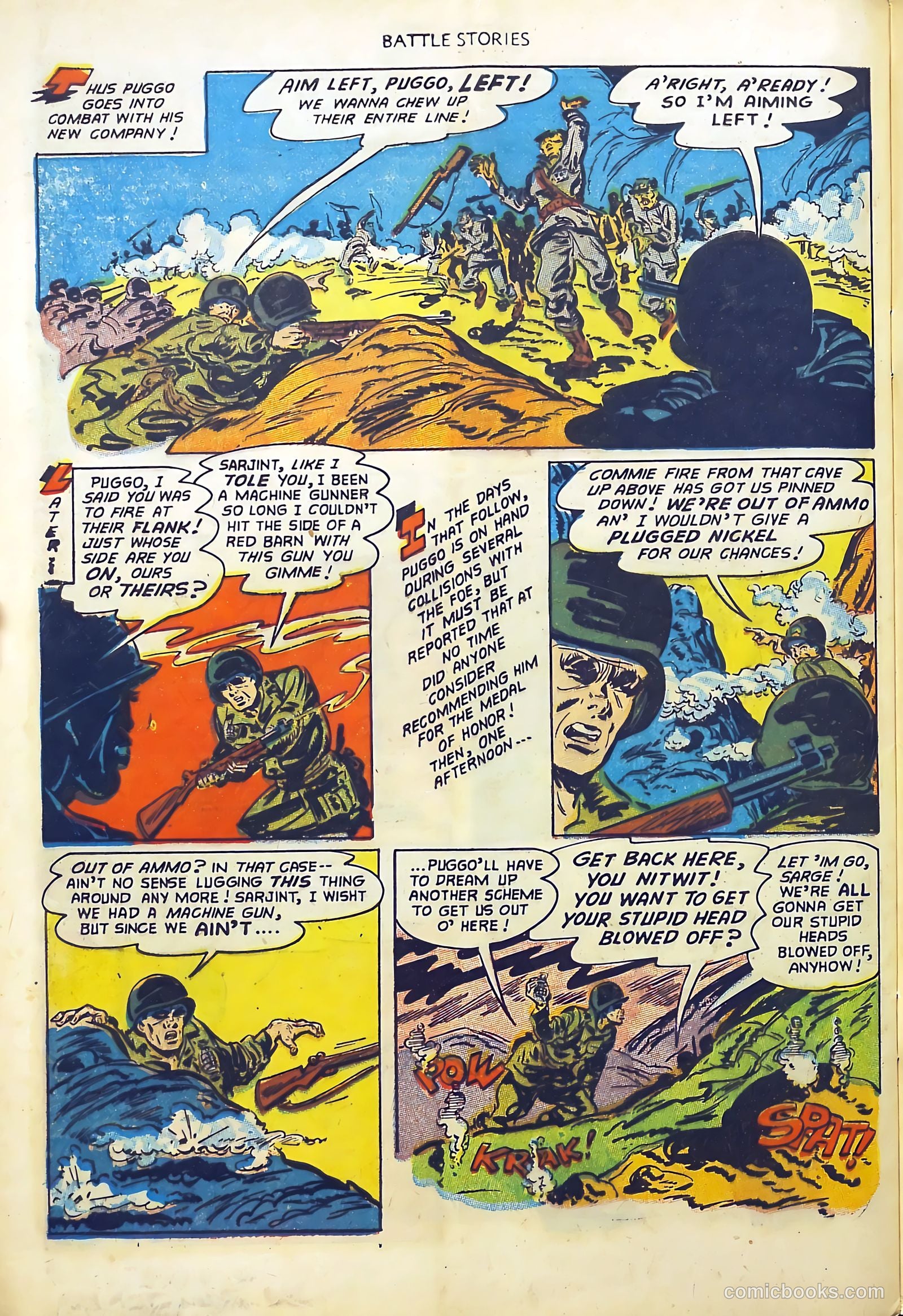 Battle Stories #6 (1952) — page 32 of 36