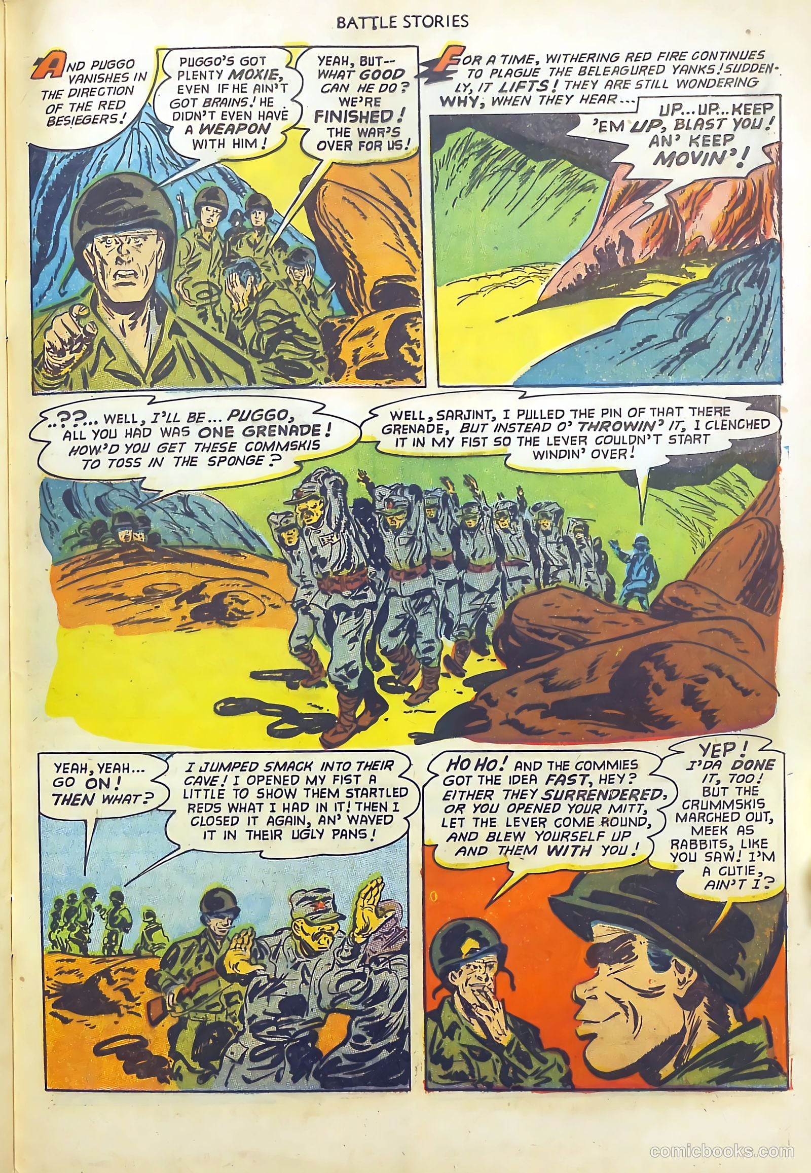 Battle Stories #6 (1952) — page 33 of 36