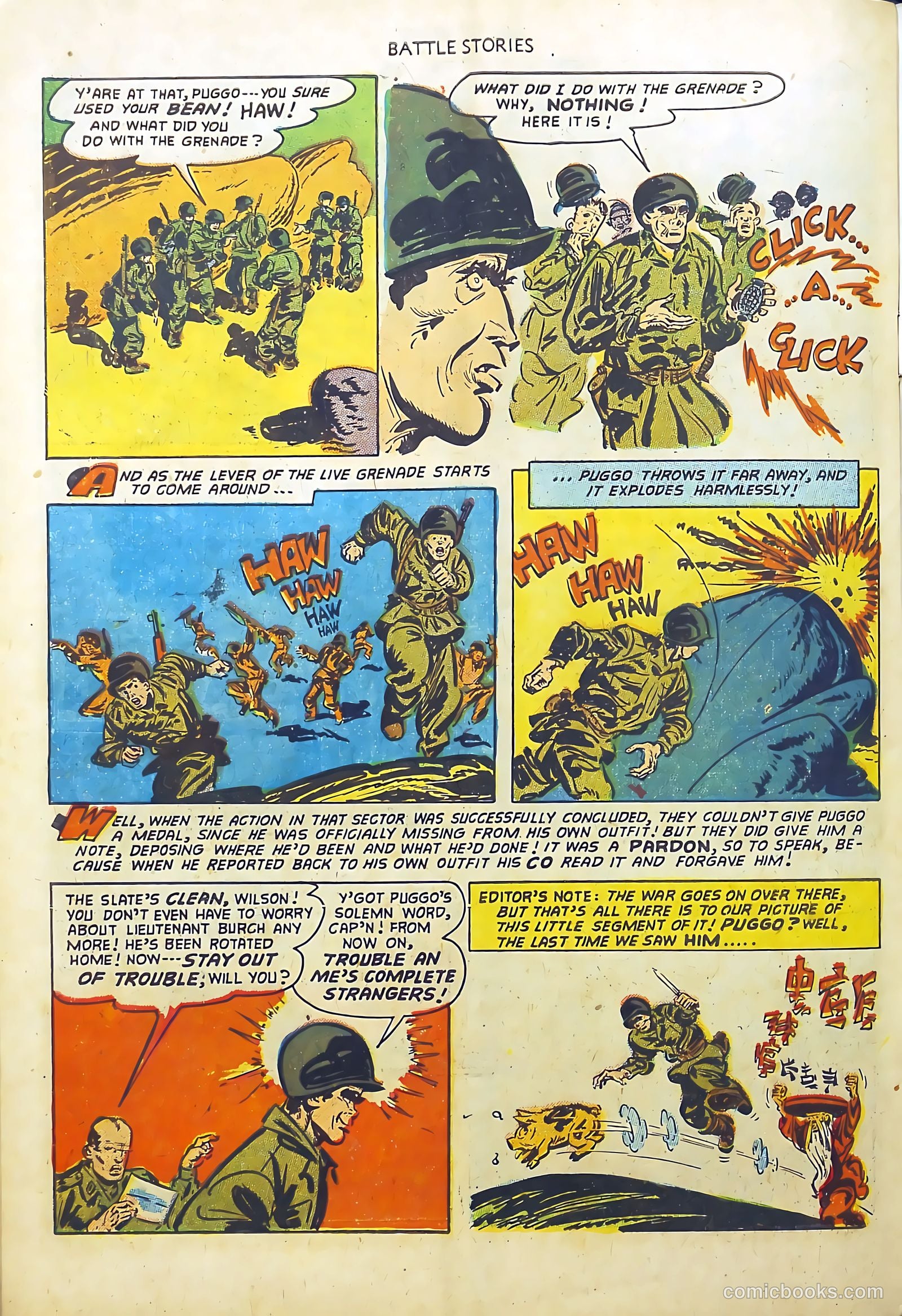 Battle Stories #6 (1952) — page 34 of 36
