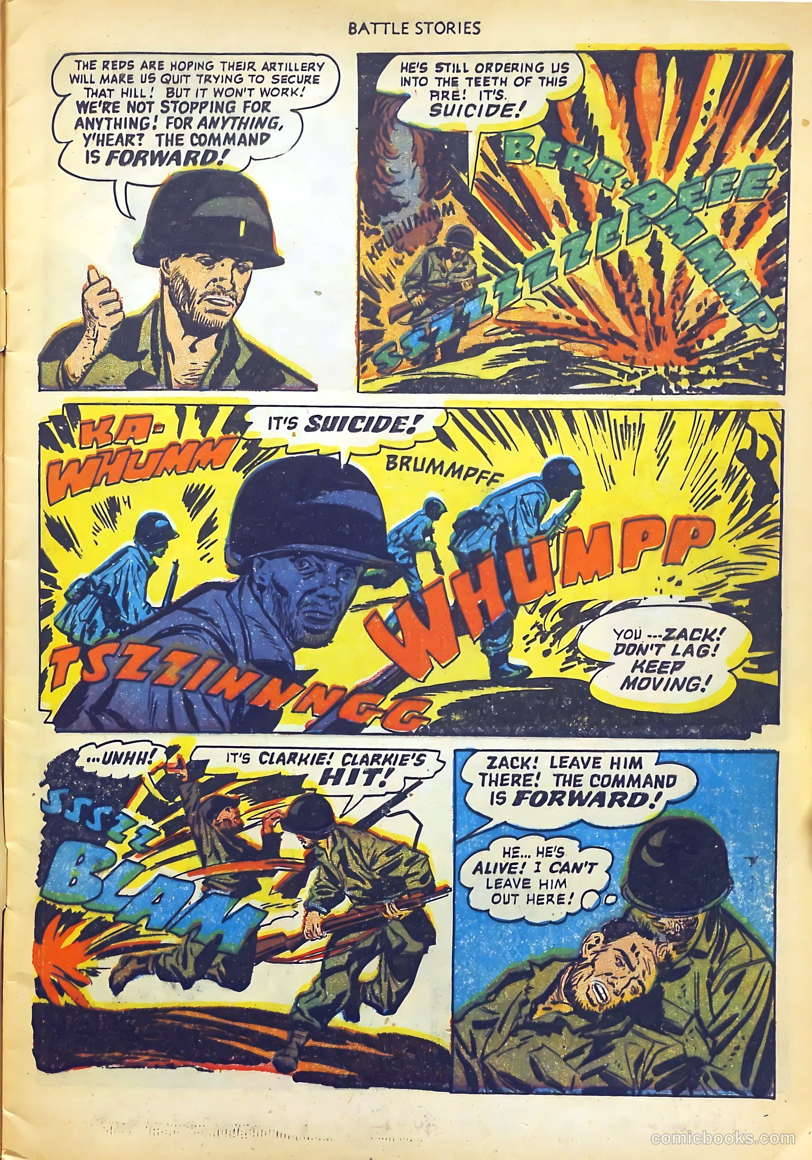 Battle Stories #7 (1953) — page 5 of 36