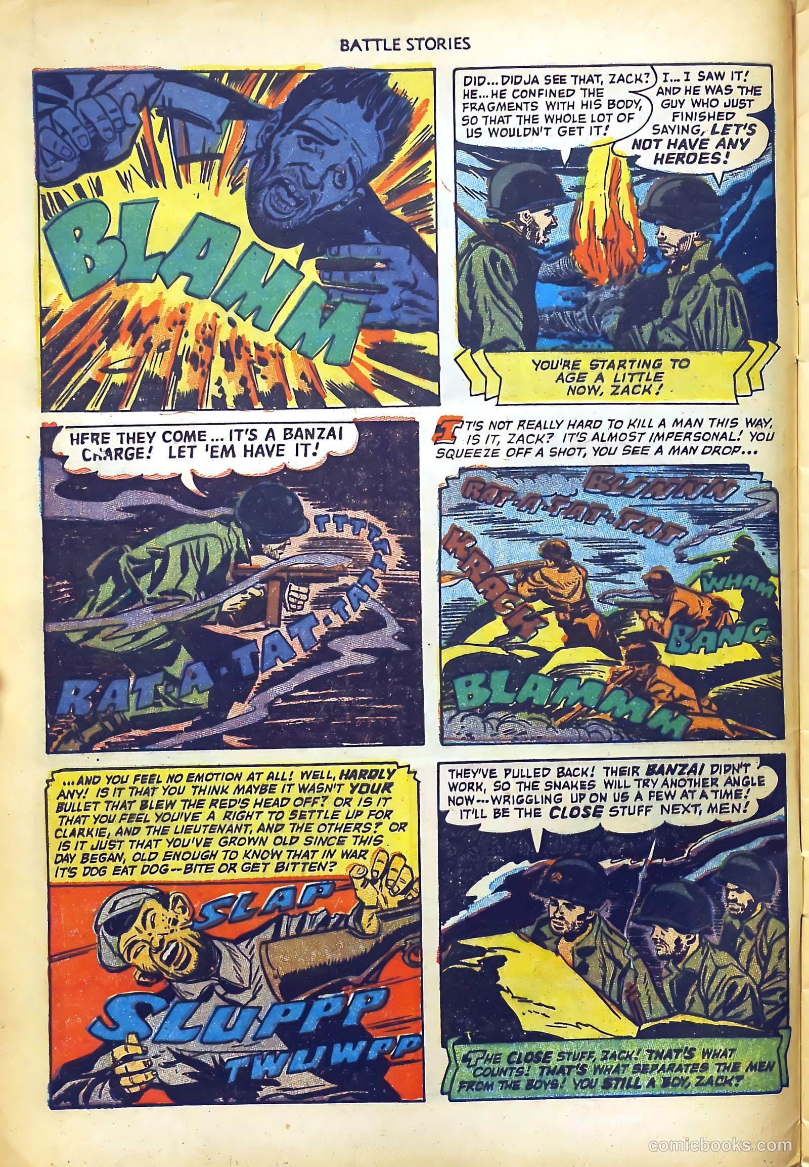 Battle Stories #7 (1953) — page 8 of 36