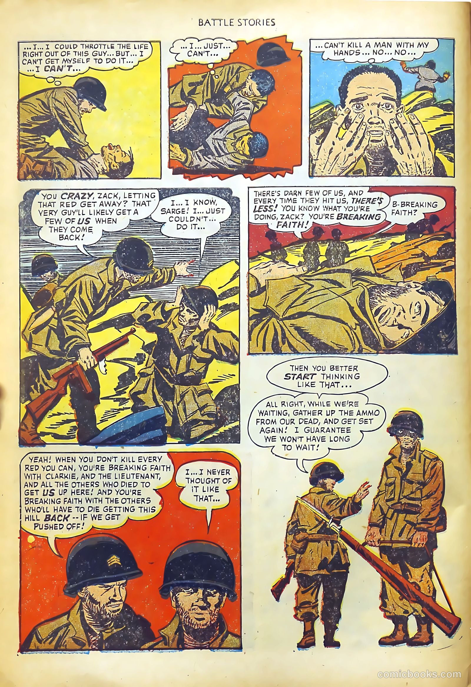 Battle Stories #7 (1953) — page 10 of 36