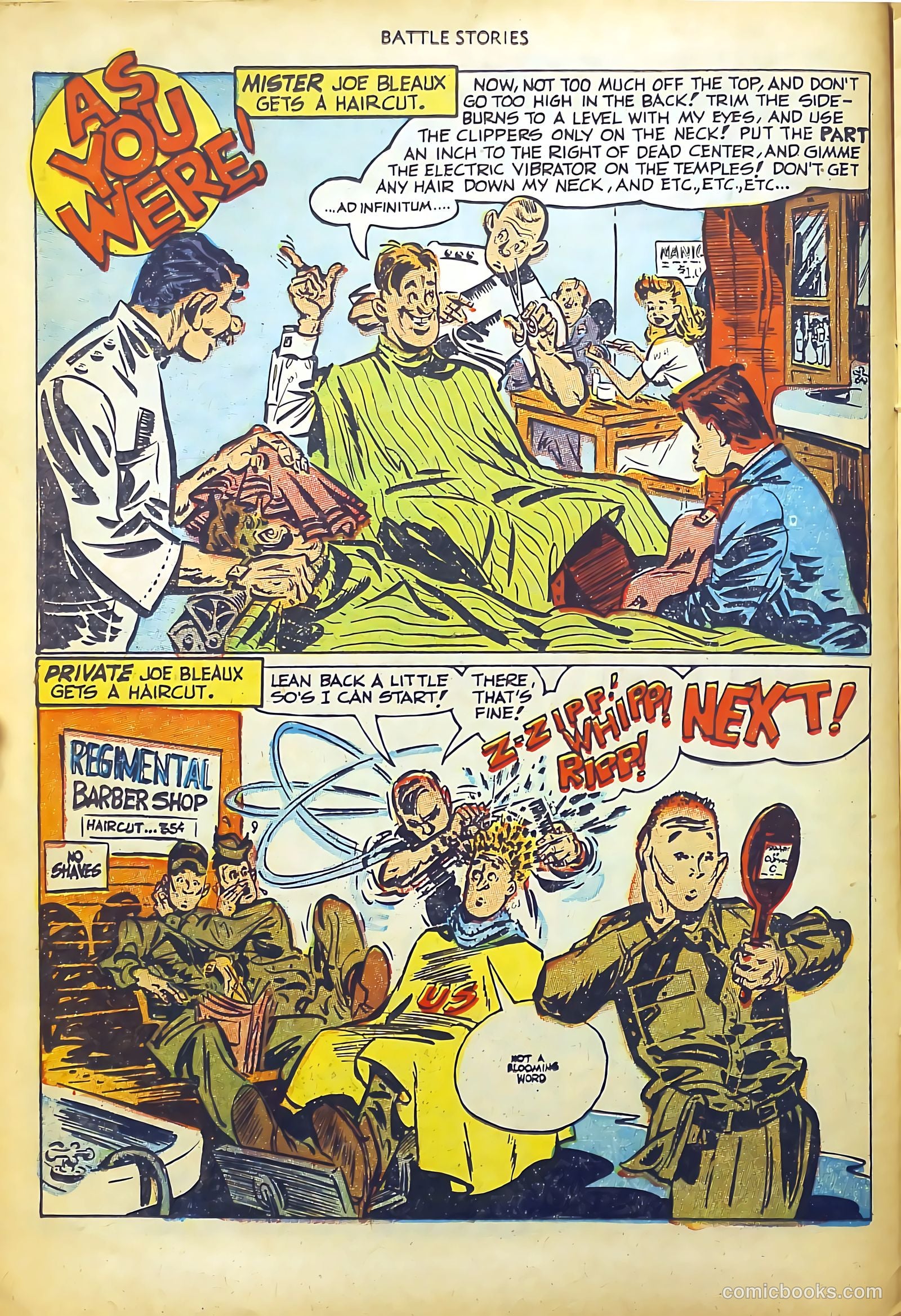 Battle Stories #7 (1953) — page 14 of 36