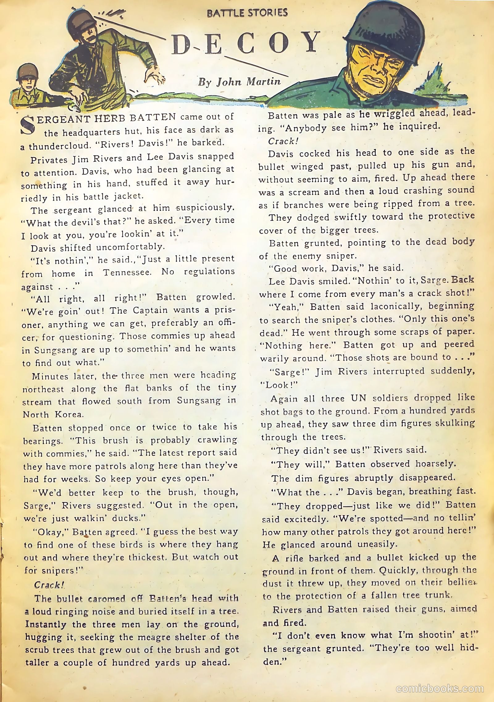 Battle Stories #7 (1953) — page 15 of 36