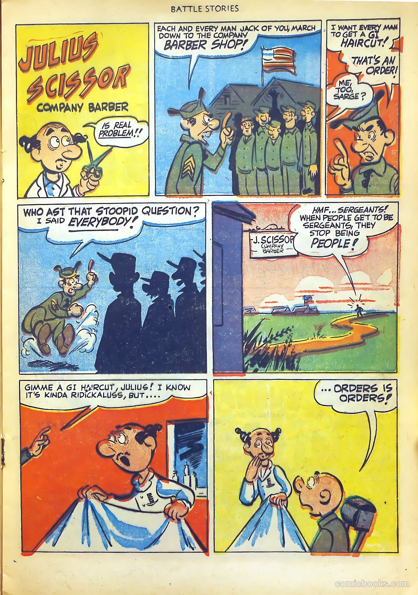 Battle Stories #7 (1953) — page 17 of 36
